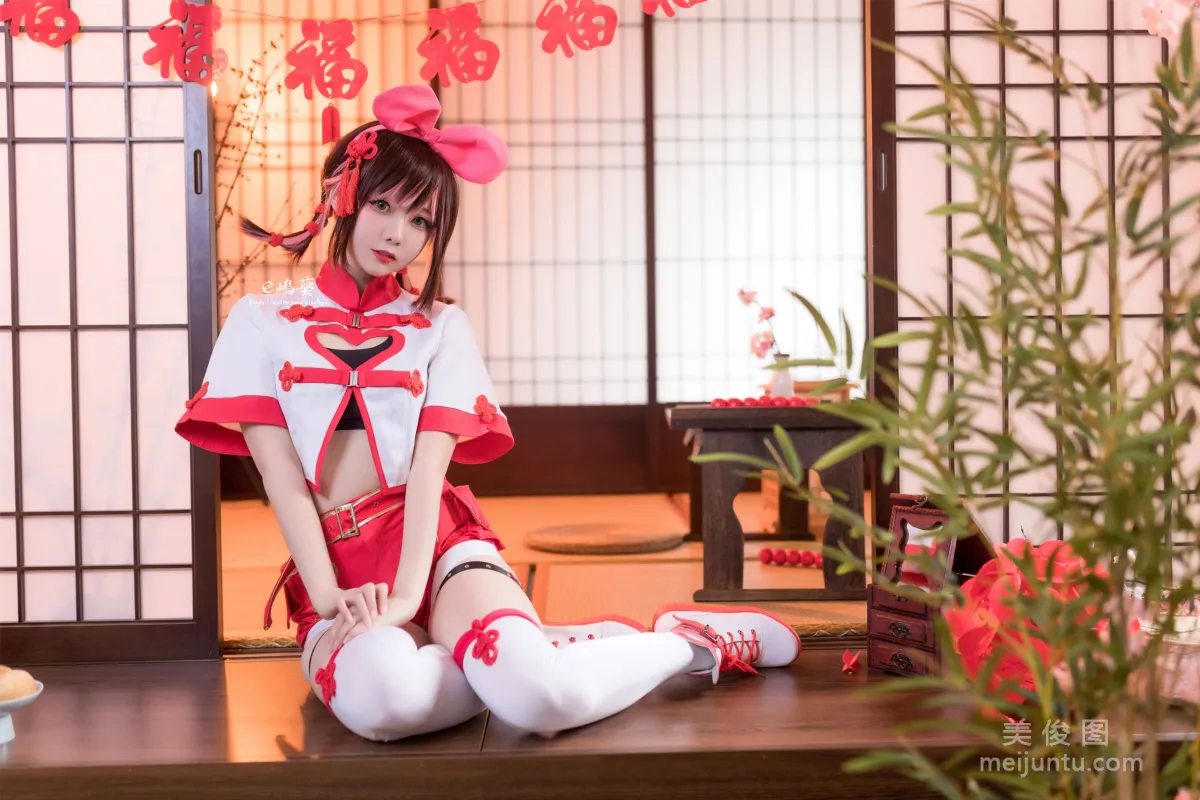 [Miaotang Yinghua] VOL.133, Little Swan Maid and Kizuna AI Photo Set photo 23
