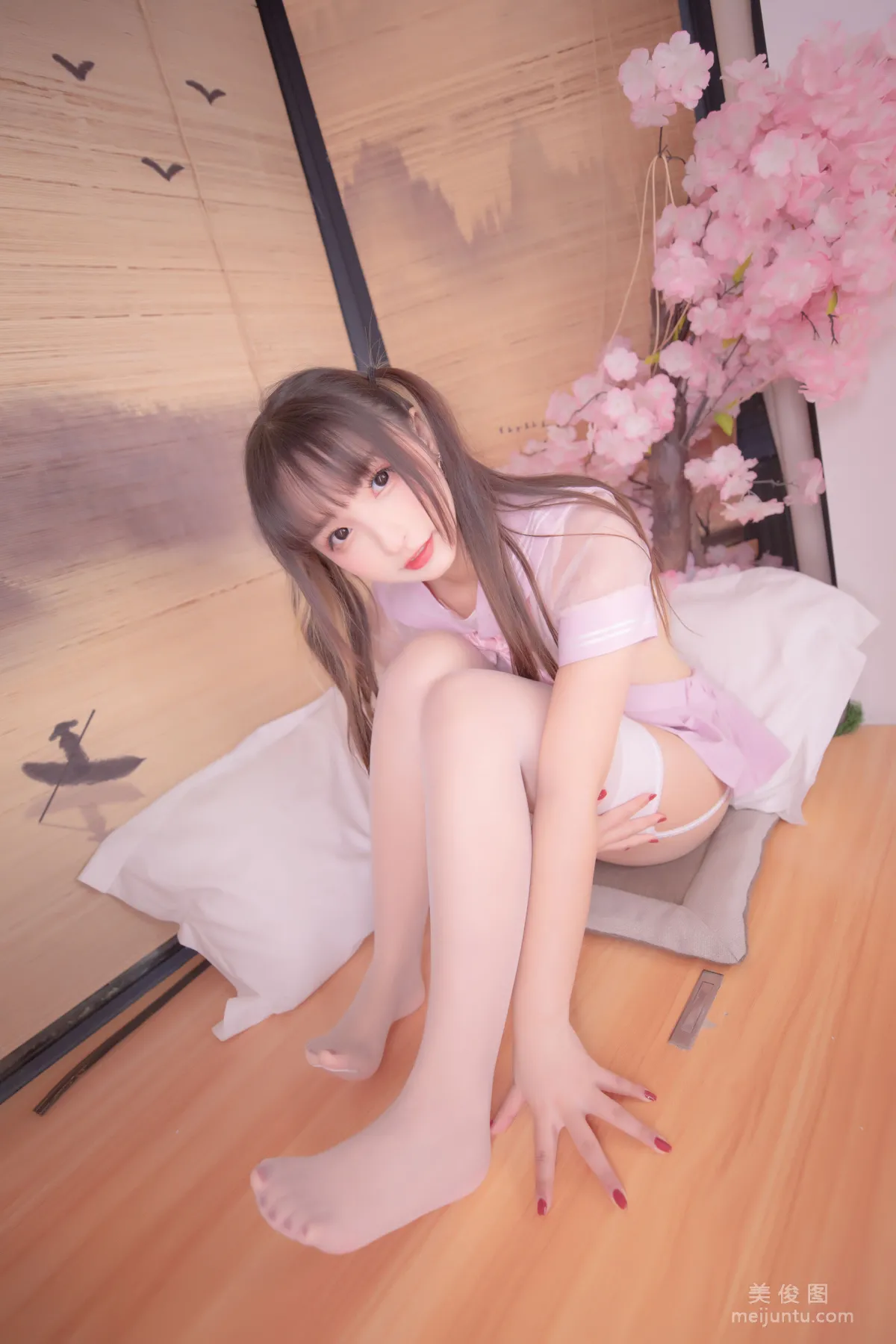 [COS福利] 神楽闆真冬 - 特別なことに 繩の特輯 56