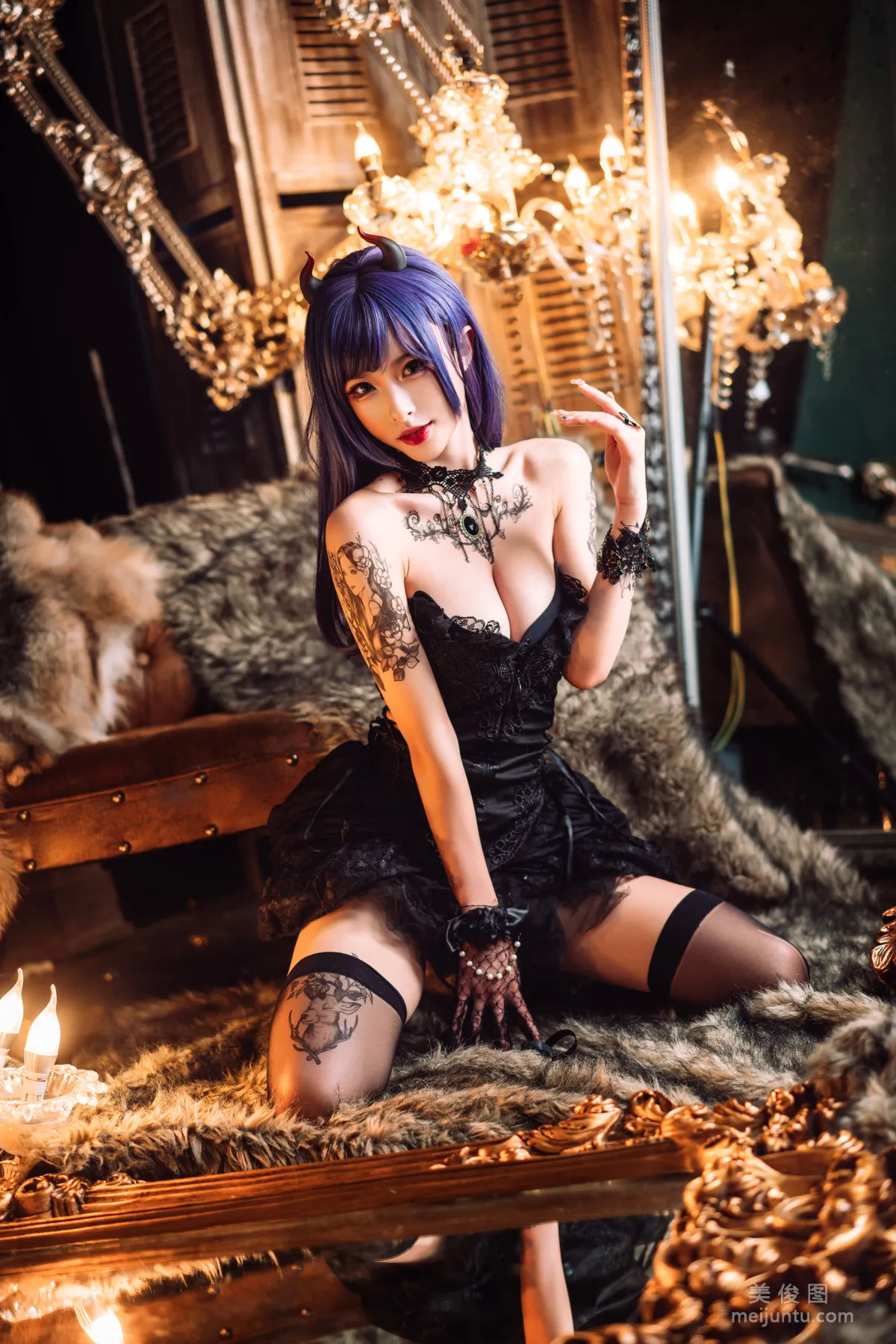 [Cosplay Collection] Beauty Qingshui Younai - Dark Tattoo photo 25