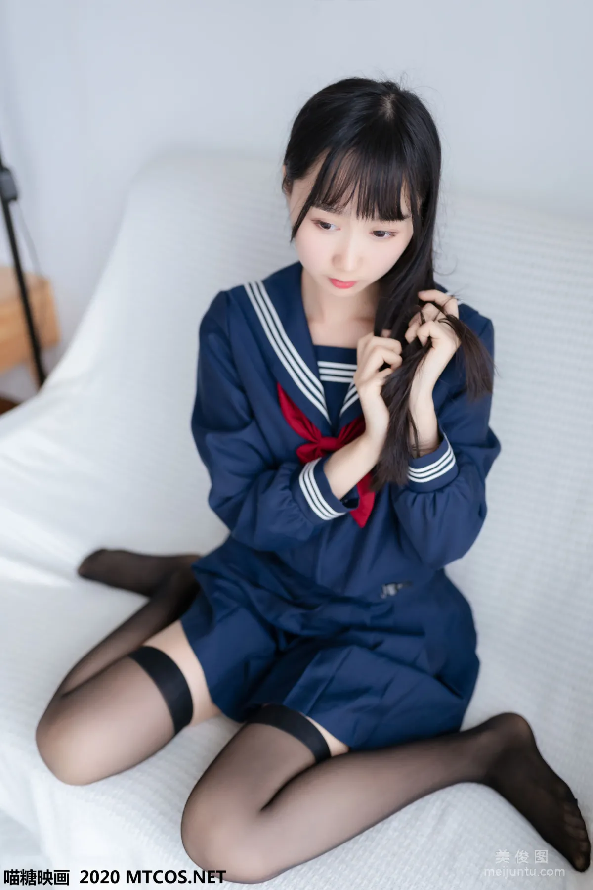 [喵糖映画] JKL.005 《水手JK制服》 写真集5