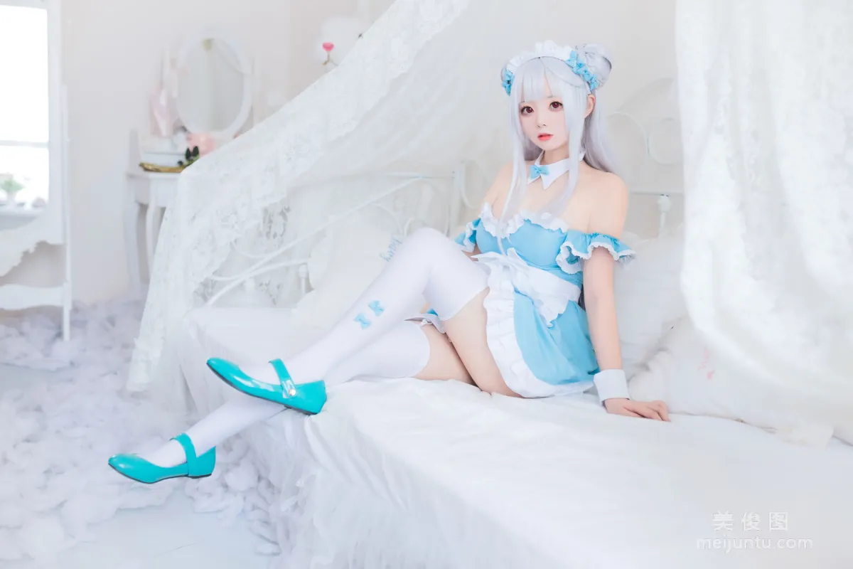 [Miaotang Yinghua] VOL.133, Little Swan Maid and Kizuna AI Photo Set photo 11