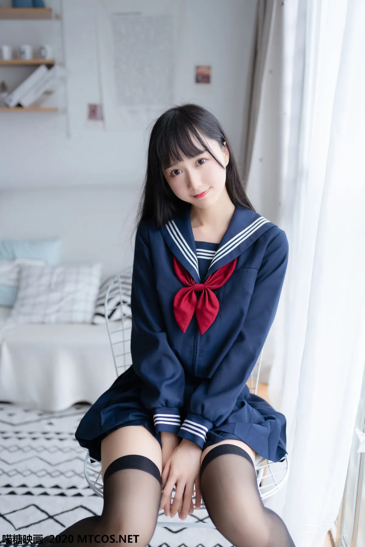 [喵糖映画] JKL.005 《水手JK制服》 写真集9