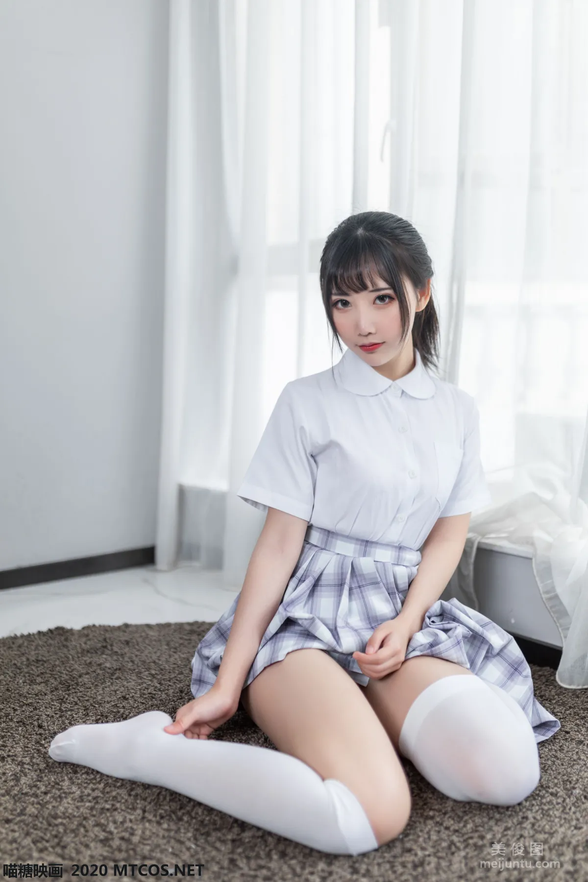 [喵糖映画] JKL.001 《制服少女》 写真集27