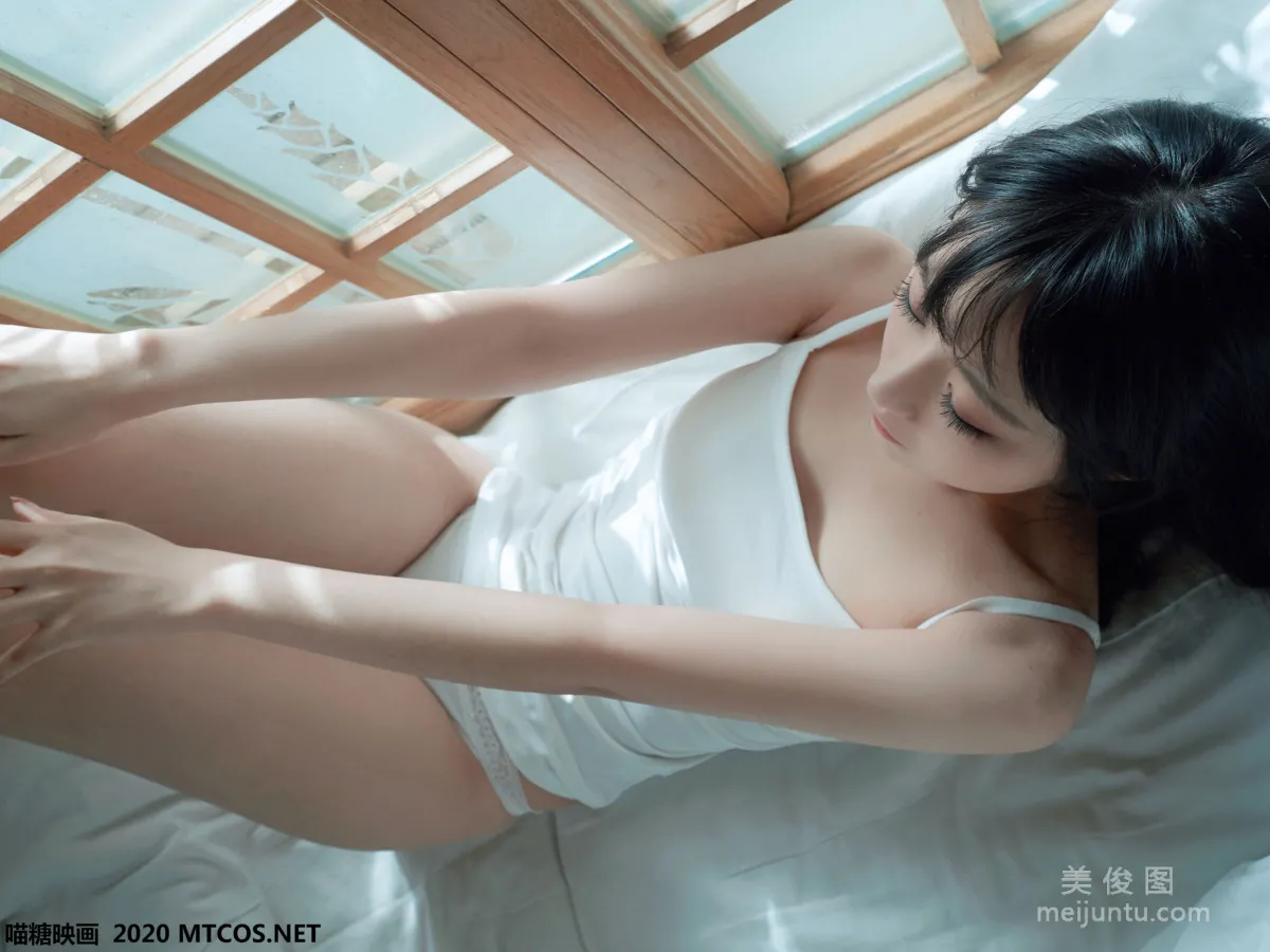 [Miaotang Yinghua] VOL.143 Japanese Style White T Private Shoot Photo Set photo 20