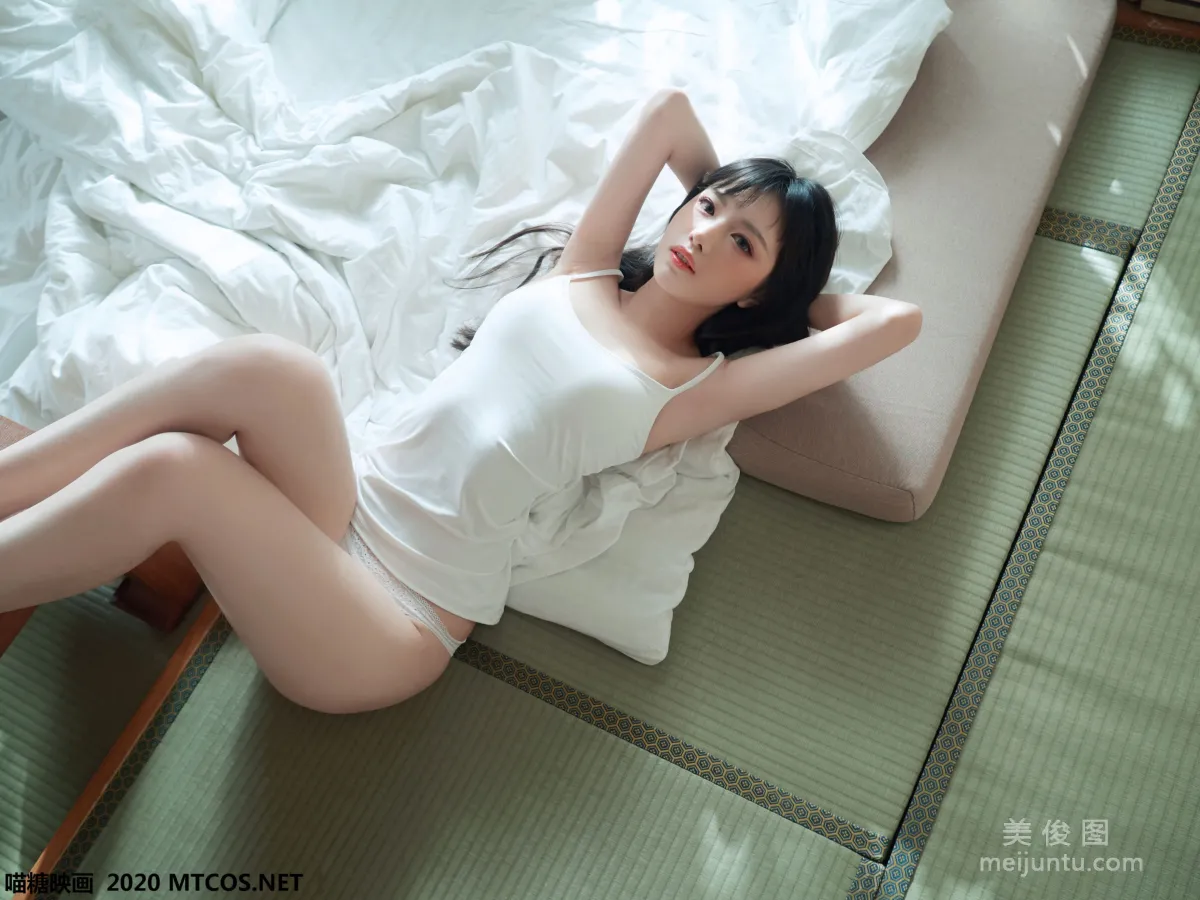 [Miaotang Yinghua] VOL.143 Japanese Style White T Private Shoot Photo Set photo 26