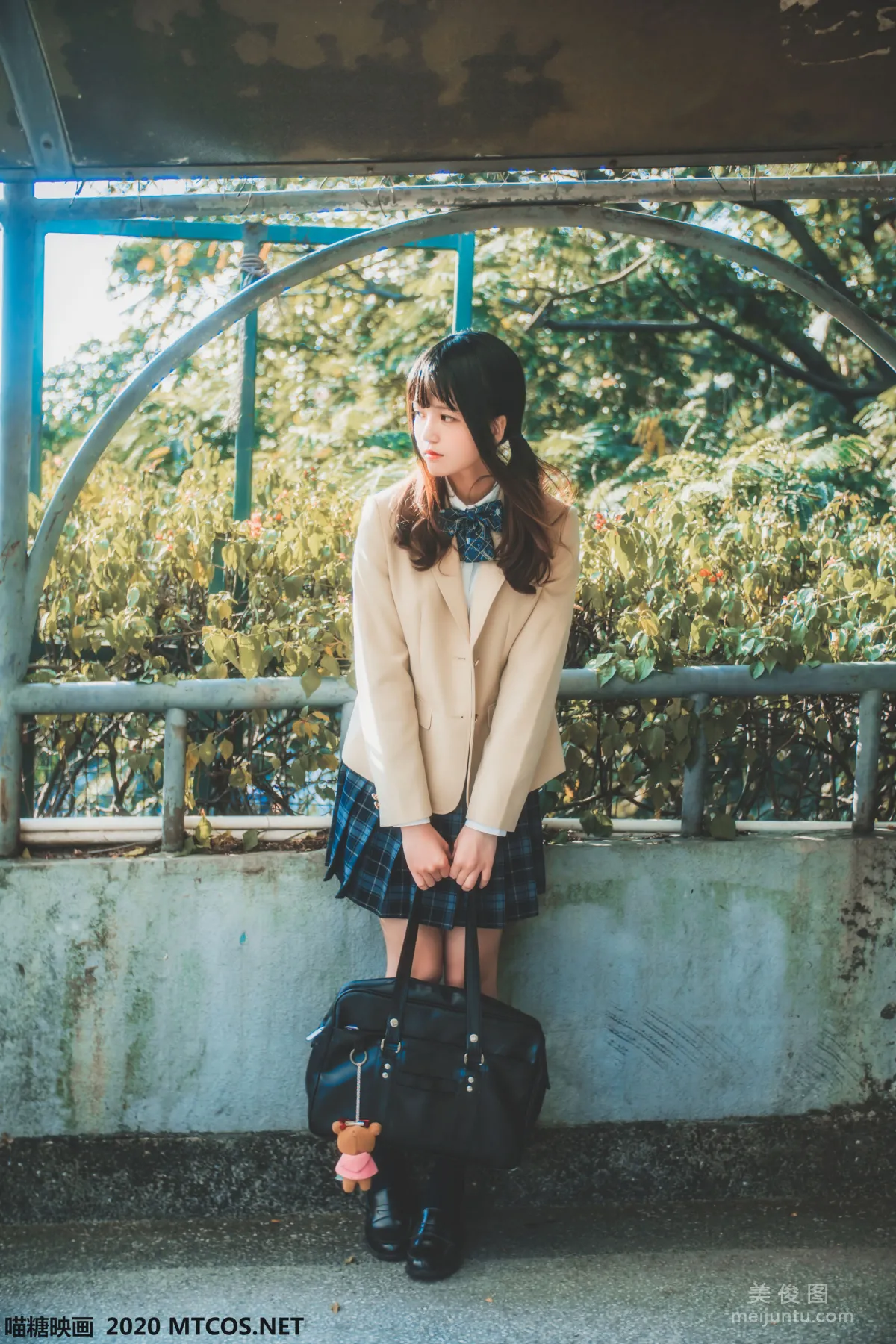 [喵糖映画] JKL.004 《学妹JK制服》 写真集40