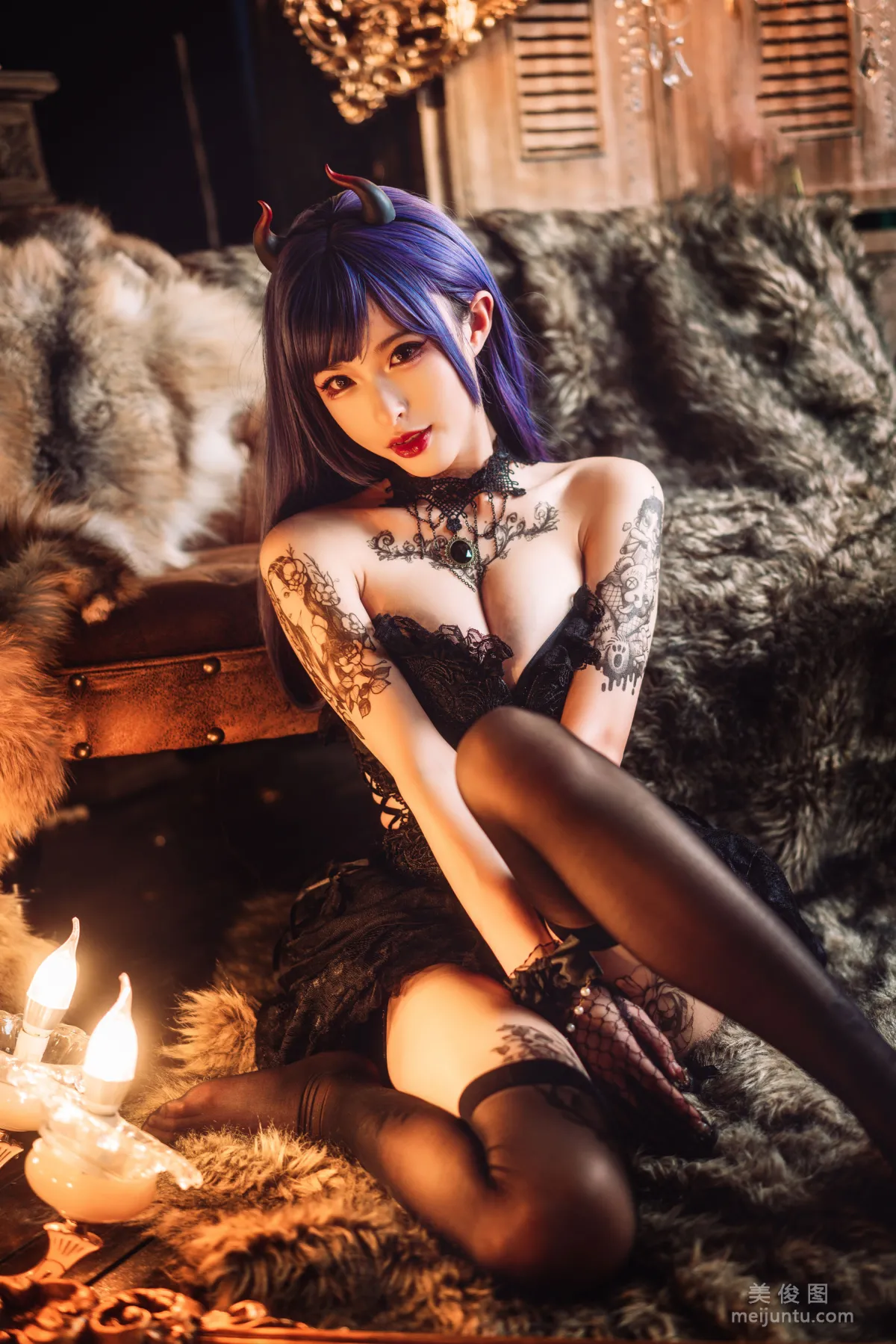 [Cosplay Collection] Beauty Qingshui Younai - Dark Tattoo photo 21