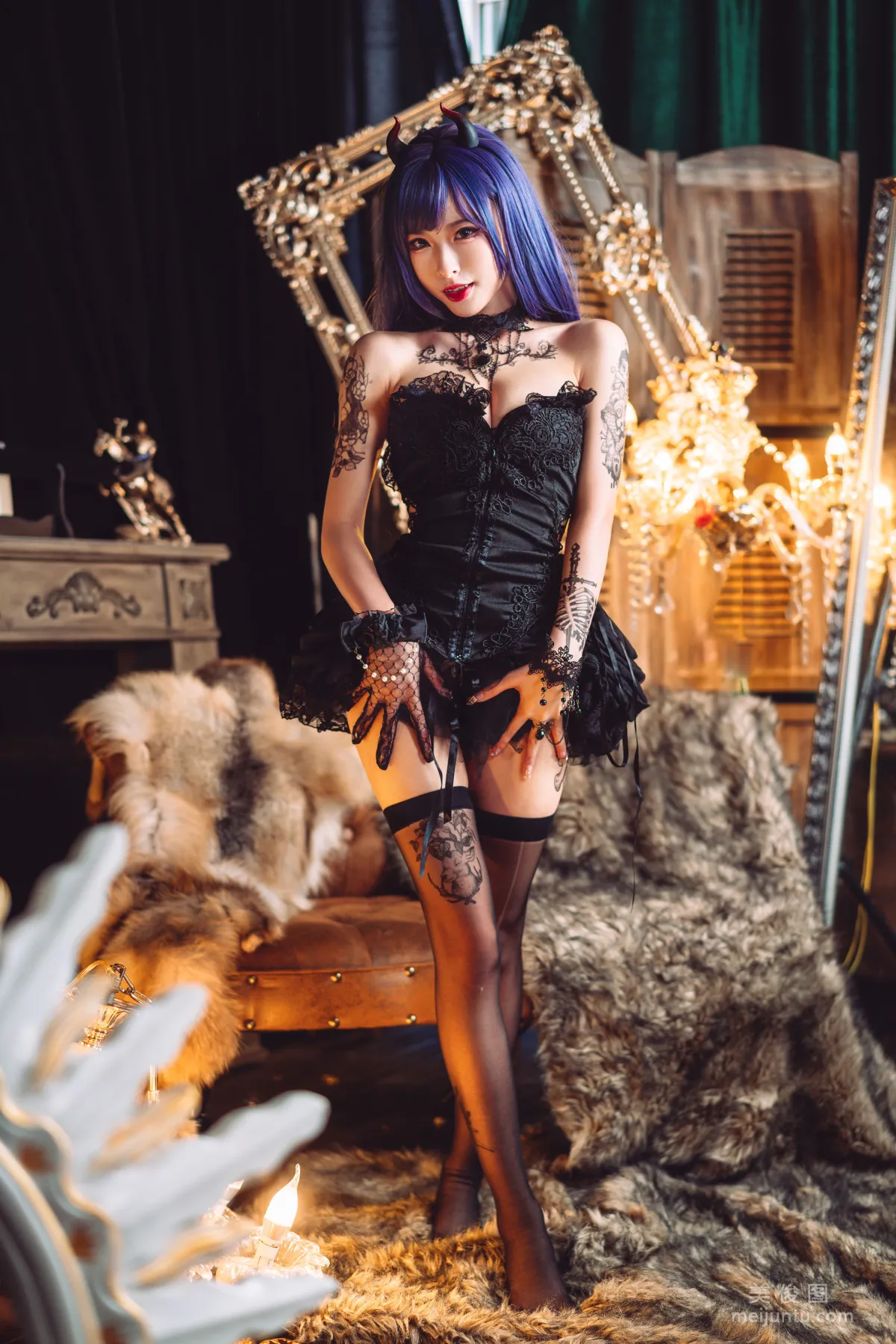 [Cosplay Collection] Beauty Qingshui Younai - Dark Tattoo photo 26