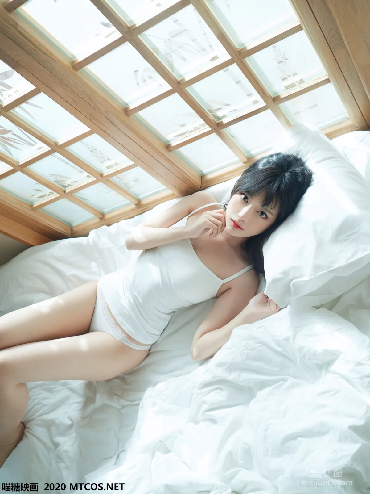 [Miaotang Yinghua] VOL.143 Japanese Style White T Private Shoot Photo Set photo 18