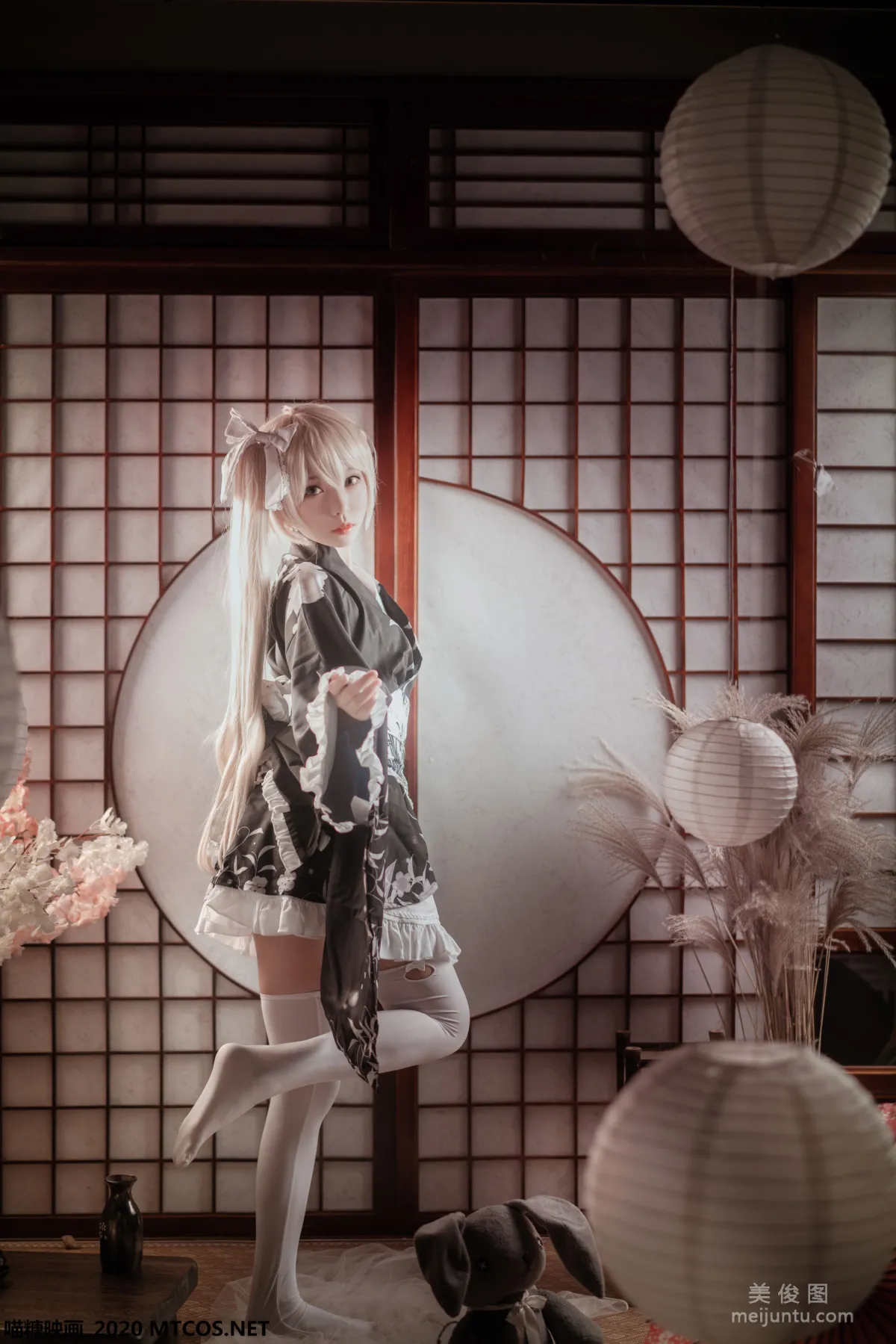 [喵糖映画] VOL.142 《和服之哥特》 写真集5