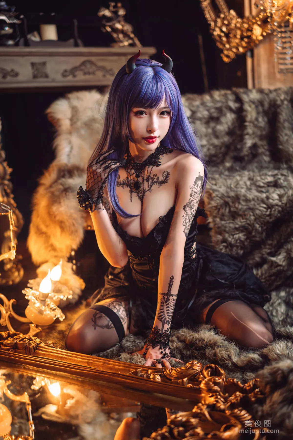 [Cosplay Collection] Beauty Qingshui Younai - Dark Tattoo photo 19