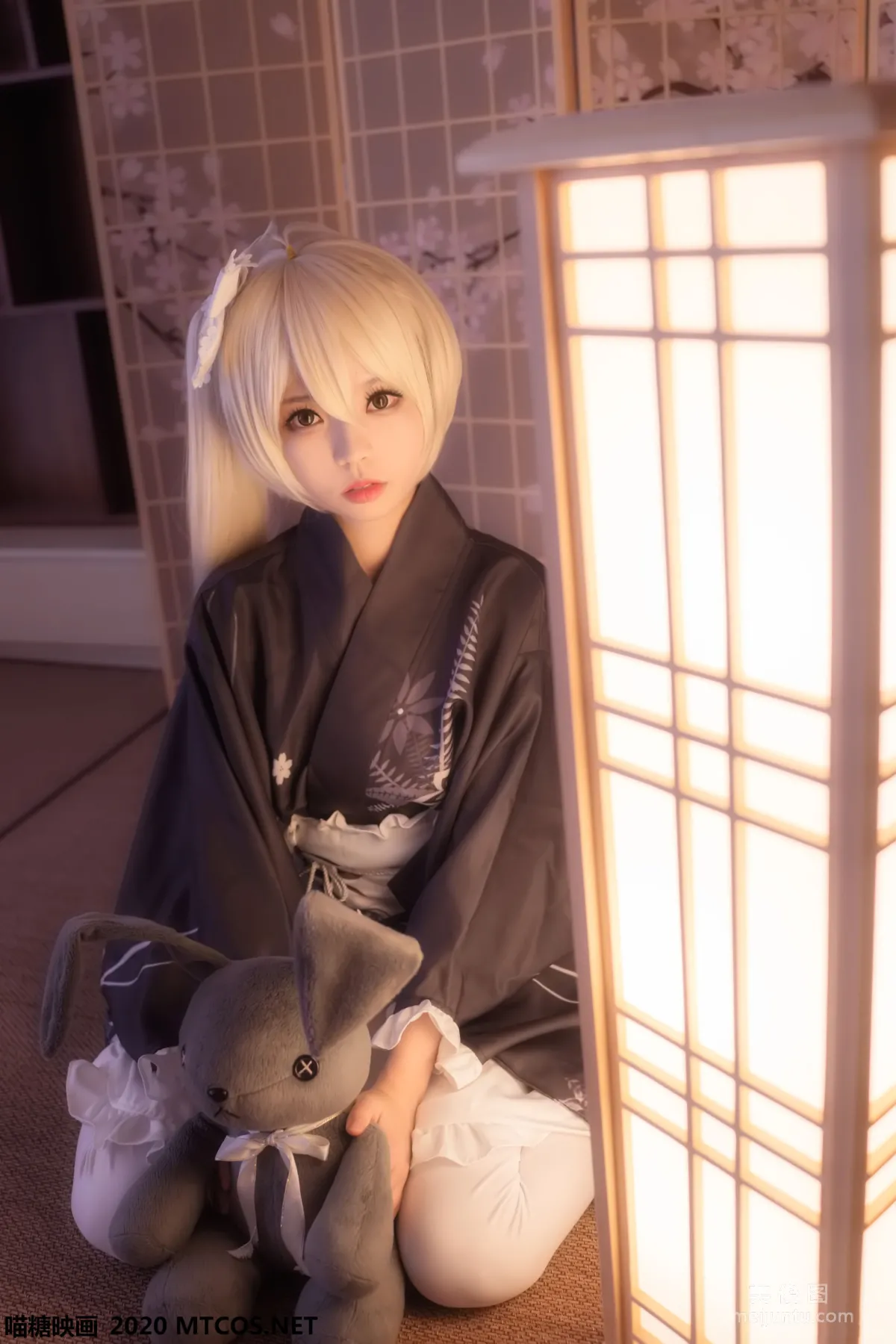 [喵糖映画] VOL.141 《和服之温泉》 写真集20