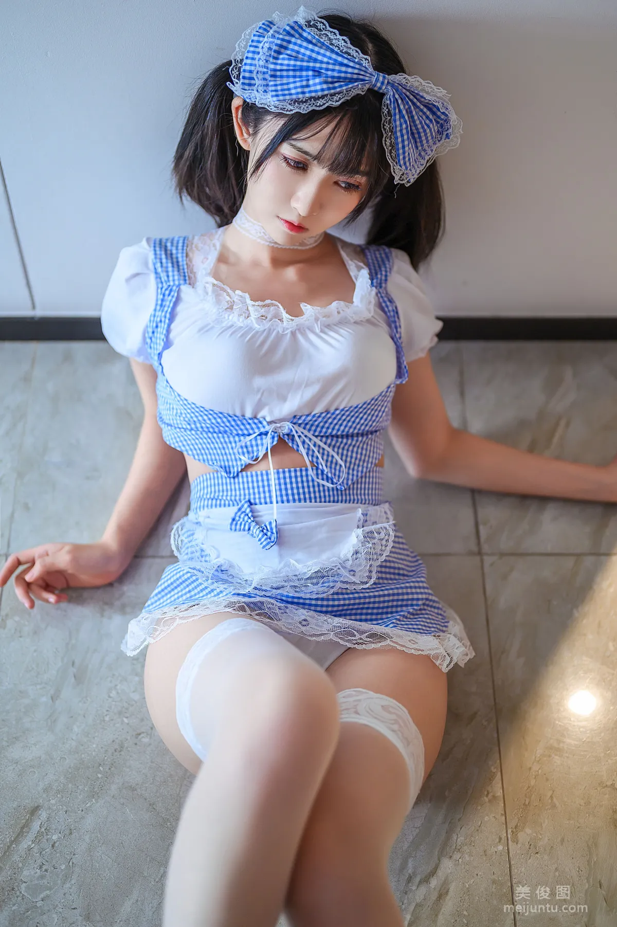 [COS福利] 超人气Coser鳗鱼霏儿 - 蕾丝女仆7