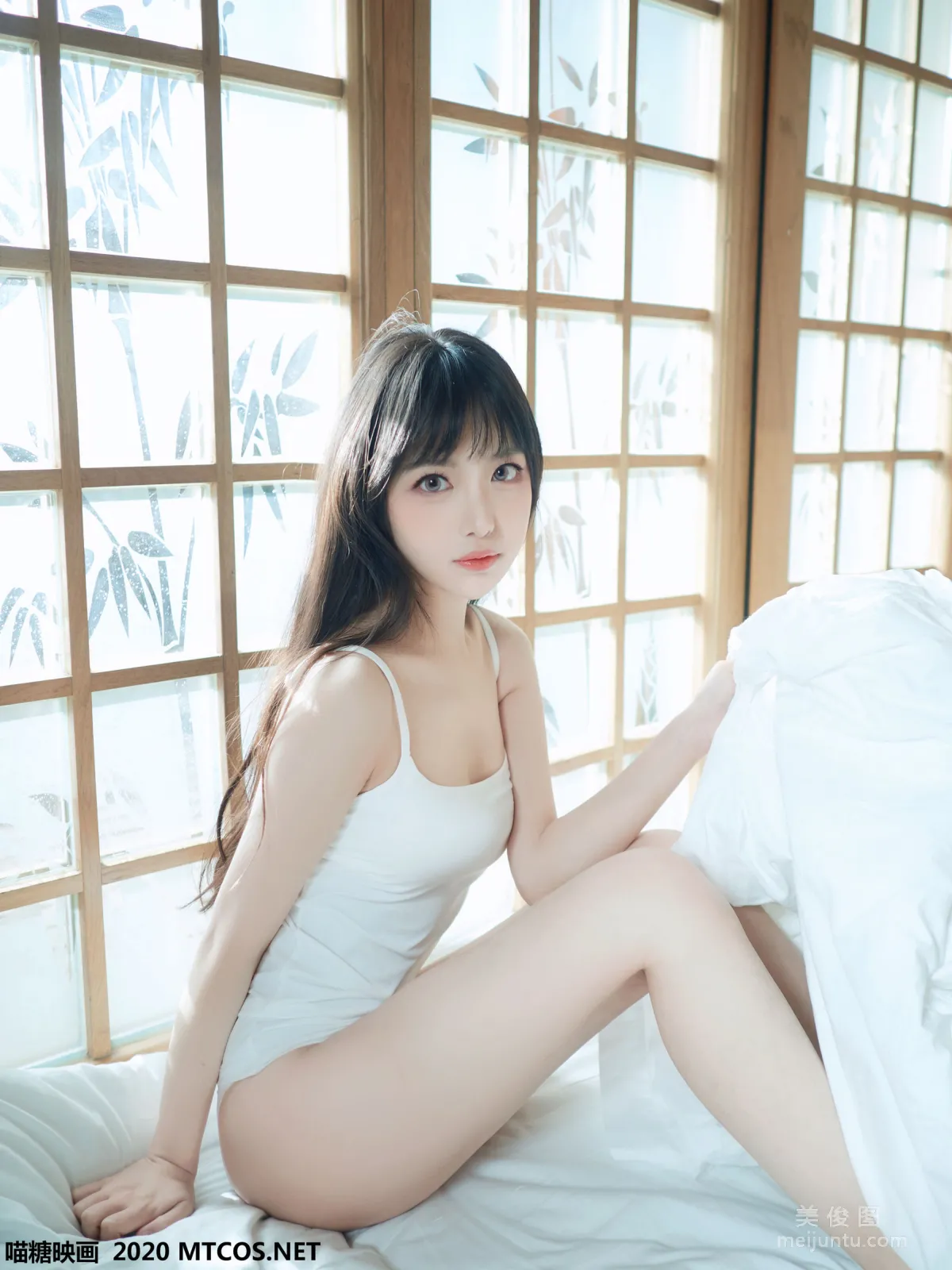 [Miaotang Yinghua] VOL.143 Japanese Style White T Private Shoot Photo Set photo 7