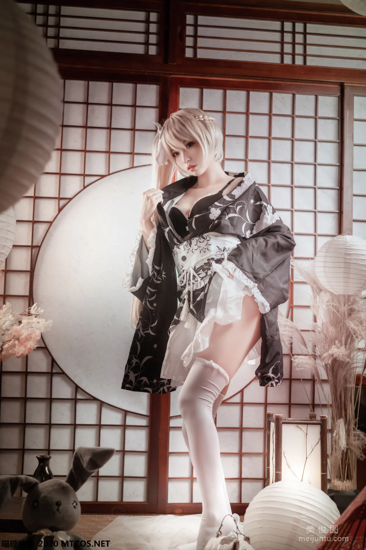 [喵糖映画] VOL.142 《和服之哥特》 写真集9