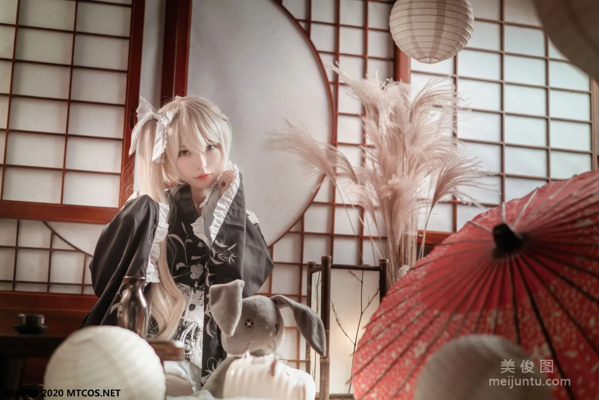 [喵糖映画] VOL.142 《和服之哥特》 写真集4