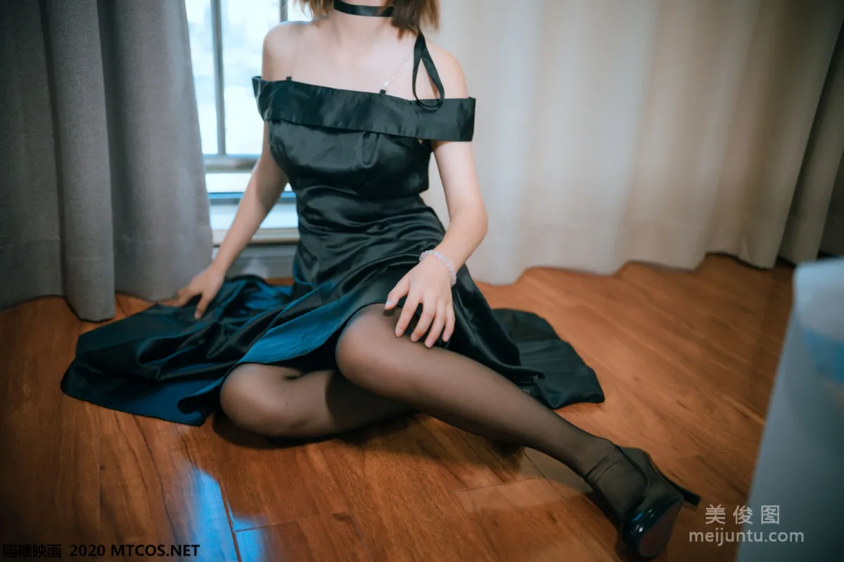 [喵糖映画] VOL.137 《黑色礼服》 写真集8