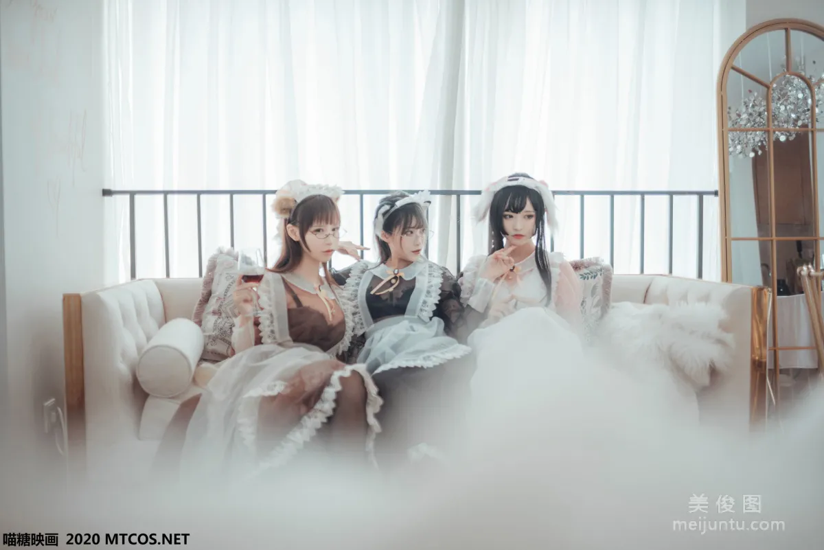 [喵糖映画] VOL.146 《三人女仆》 写真集27