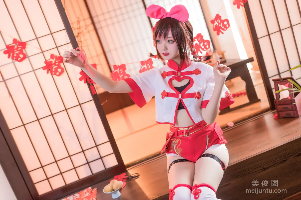 [Miaotang Yinghua] VOL.133, Little Swan Maid and Kizuna AI Photo Set photo 29