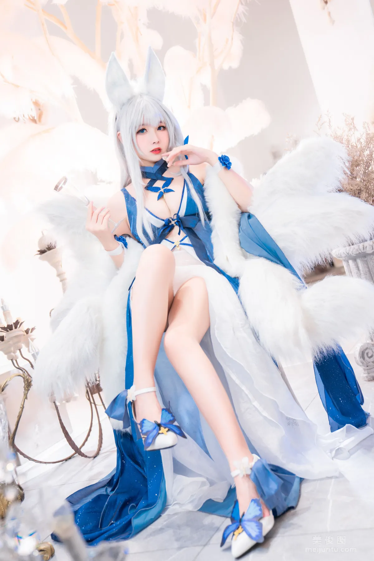 [Cosplay] Weibo Girl Momoko Kuikui, Shinano Dress photo 5