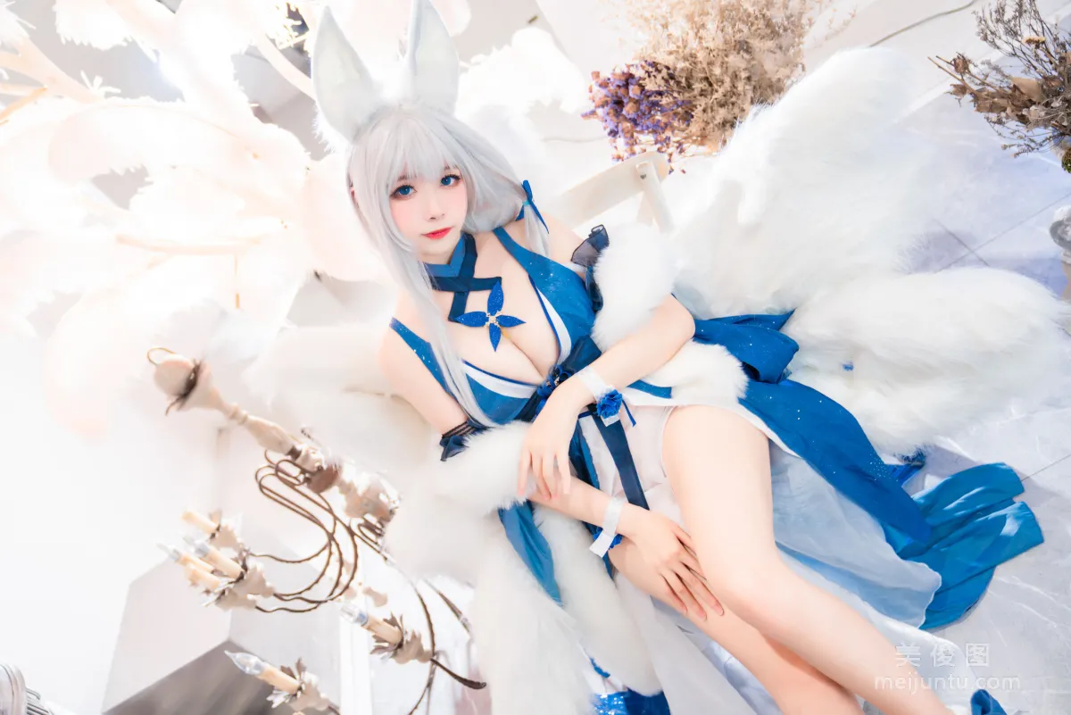 [Cosplay] Weibo Girl Momoko Kuikui, Shinano Dress photo 15