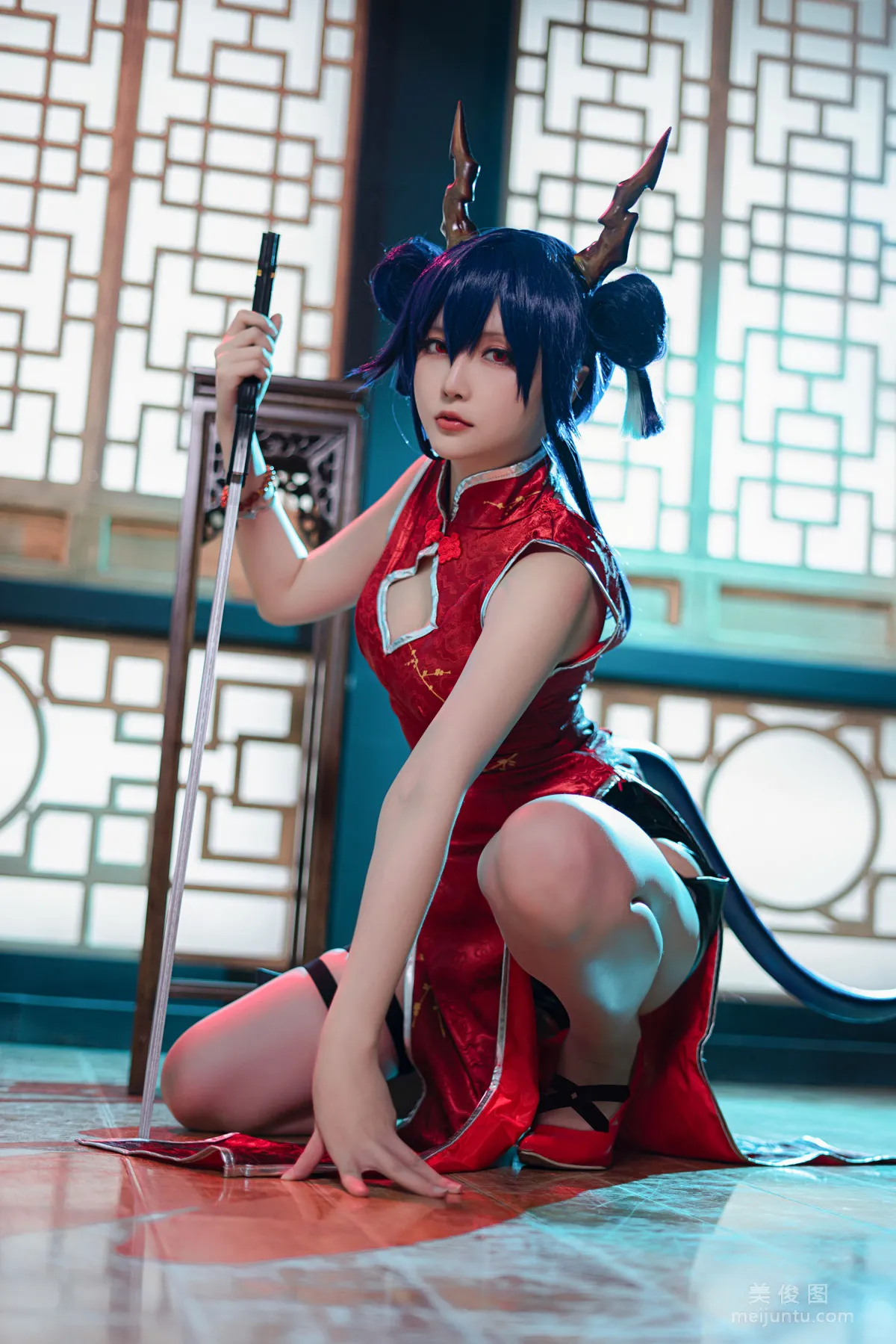 [COS写真] 星之迟迟 - 明日方舟《陈》7