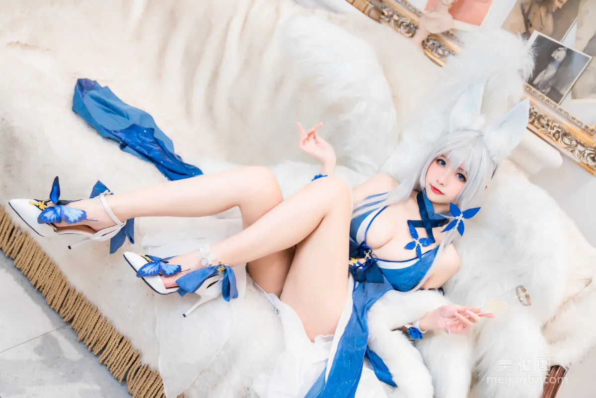 [Cosplay] Weibo Girl Momoko Kuikui, Shinano Dress photo 23