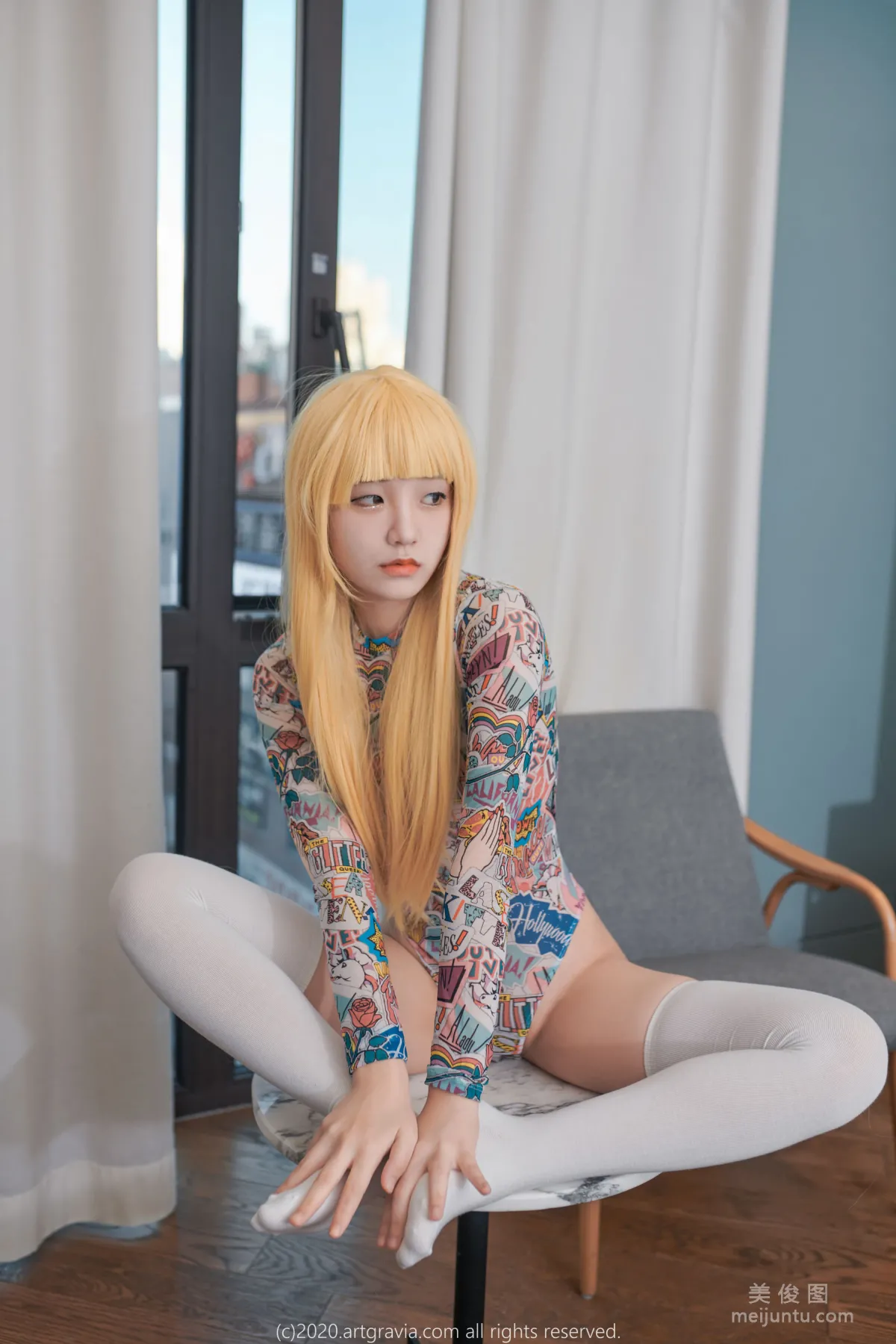 [ARTGRAVIA] VOL.133 Jenny - 吊帶睡衣+高叉系列 44