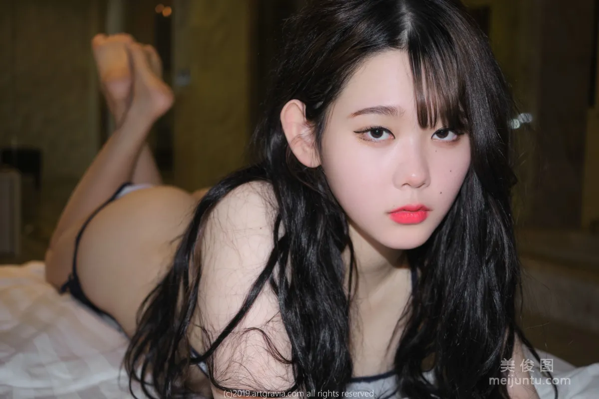 [ARTGRAVIA] VOL.103 Zia - Bodysuit Black Stockings + Bathtub Bonus photo 43