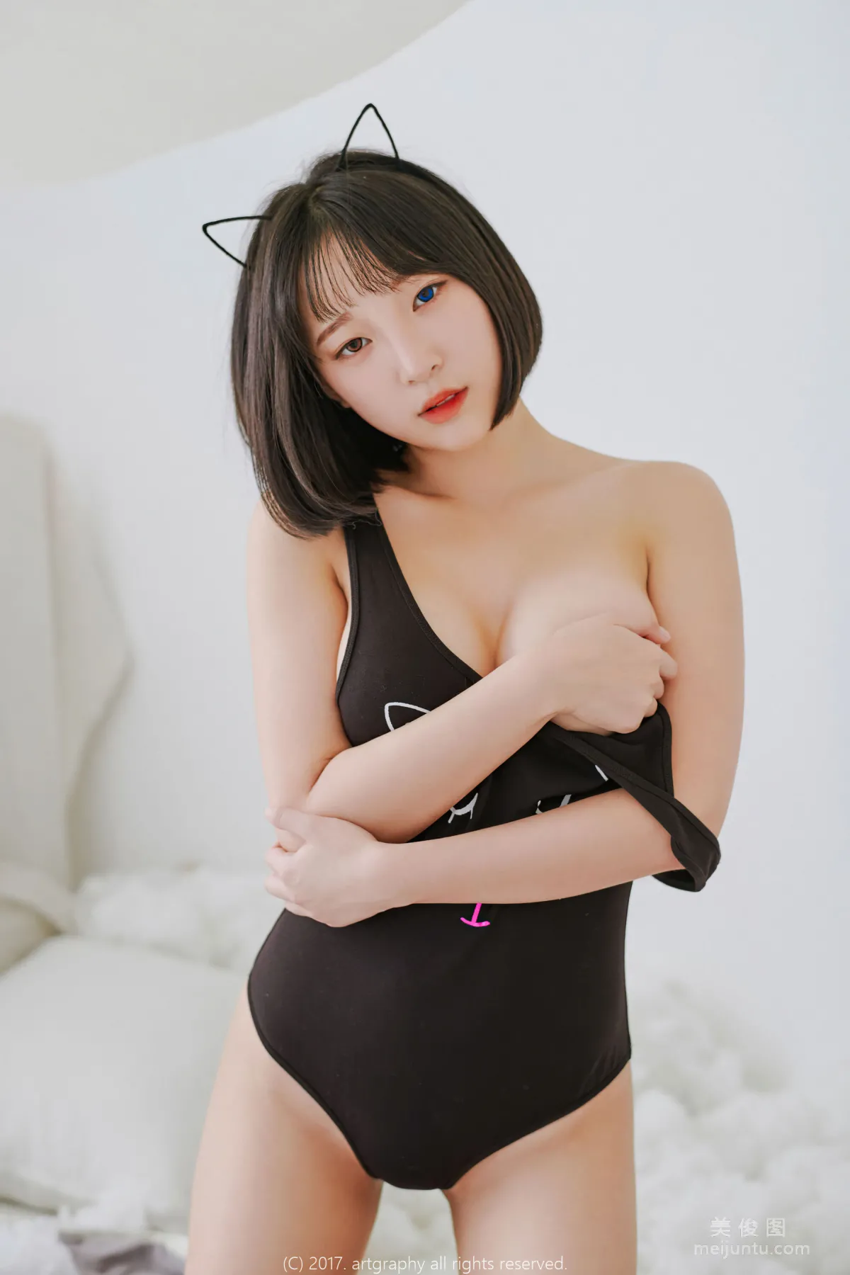 [ARTGRAVIA] VOL.013 Jiang Renqing - School Swimsuit and Sexy Suspender Series photo 6