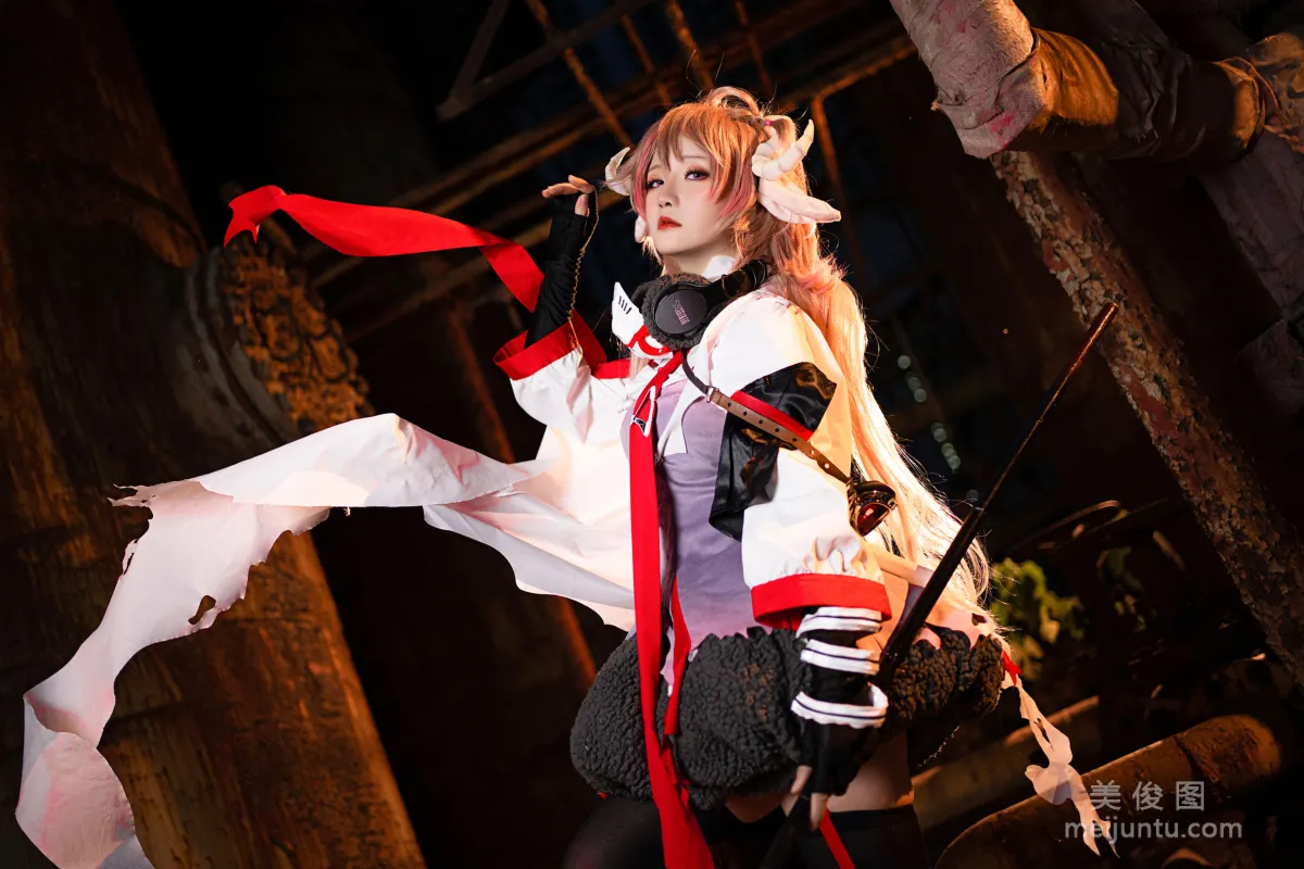 [Cosplay Photo Set] Xingzhi Chichi, Arknights Eyjafjalla photo 1