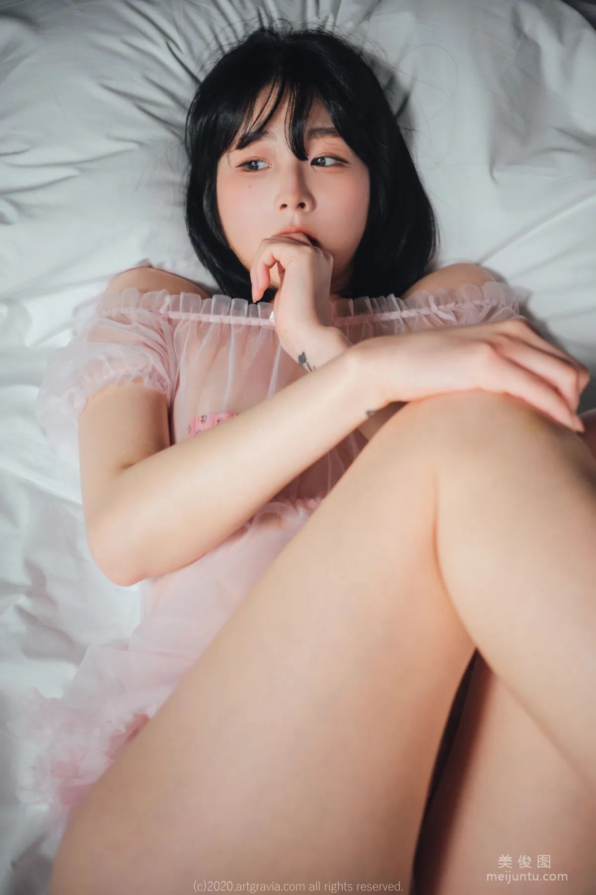 [ARTGRAVIA] VOL.162 Isabella - High-Cut and See-Through Lingerie Series photo 67