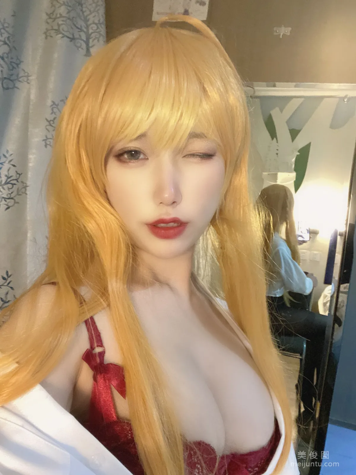 [COS] Yuyuan Youzi SJ - Blonde Delinquent JK photo 30