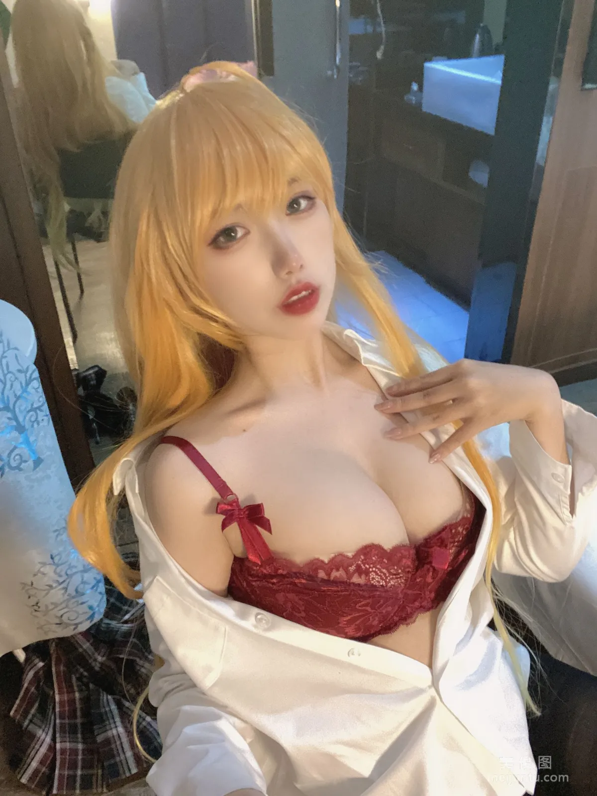[COS] Yuyuan Youzi SJ - Blonde Delinquent JK photo 33