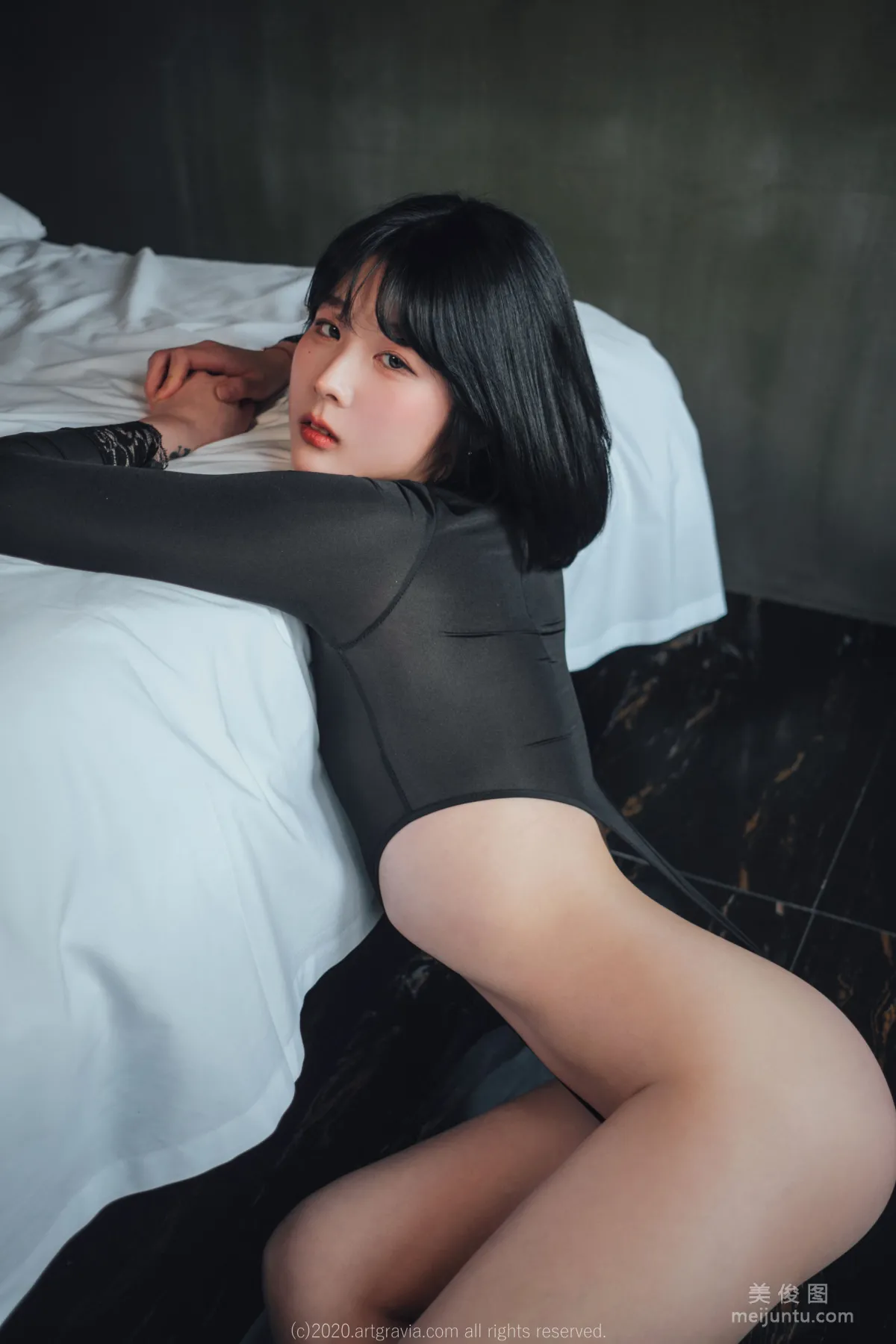 [ARTGRAVIA] VOL.162 Isabella - High-Cut and See-Through Lingerie Series photo 21