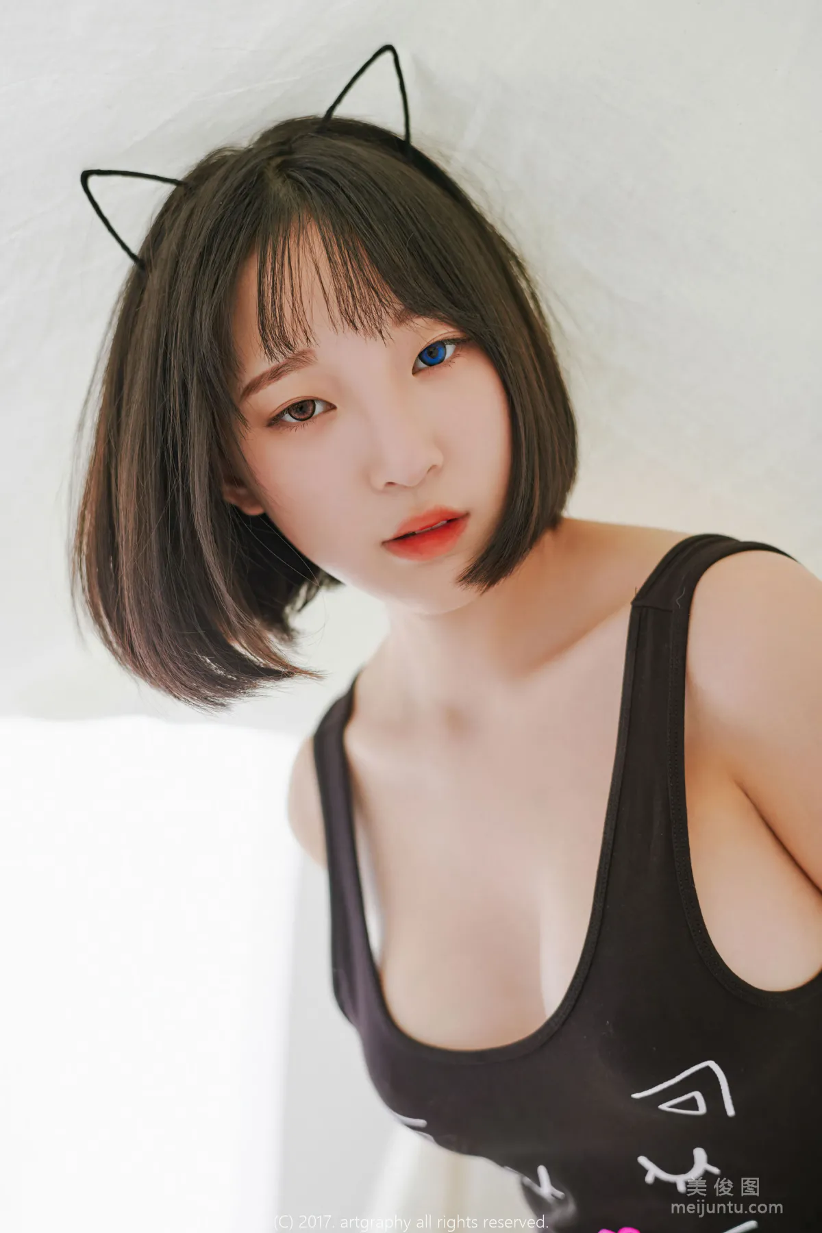 [ARTGRAVIA] VOL.013 Jiang Renqing - School Swimsuit and Sexy Suspender Series photo 4