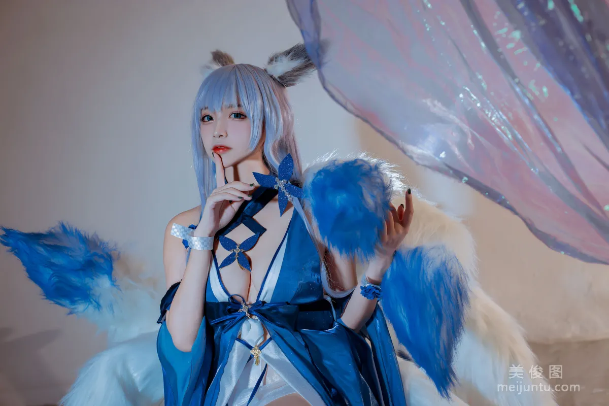 [COS写真] 二佐Nisa - 碧蓝信浓礼服12