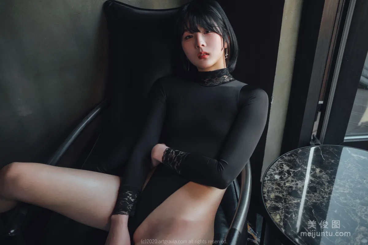 [ARTGRAVIA] VOL.162 Isabella - High-Cut and See-Through Lingerie Series photo 10