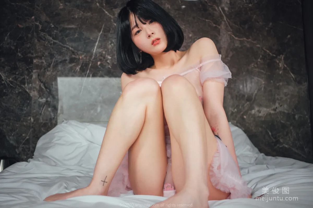 [ARTGRAVIA] VOL.162 Isabella - High-Cut and See-Through Lingerie Series photo 50