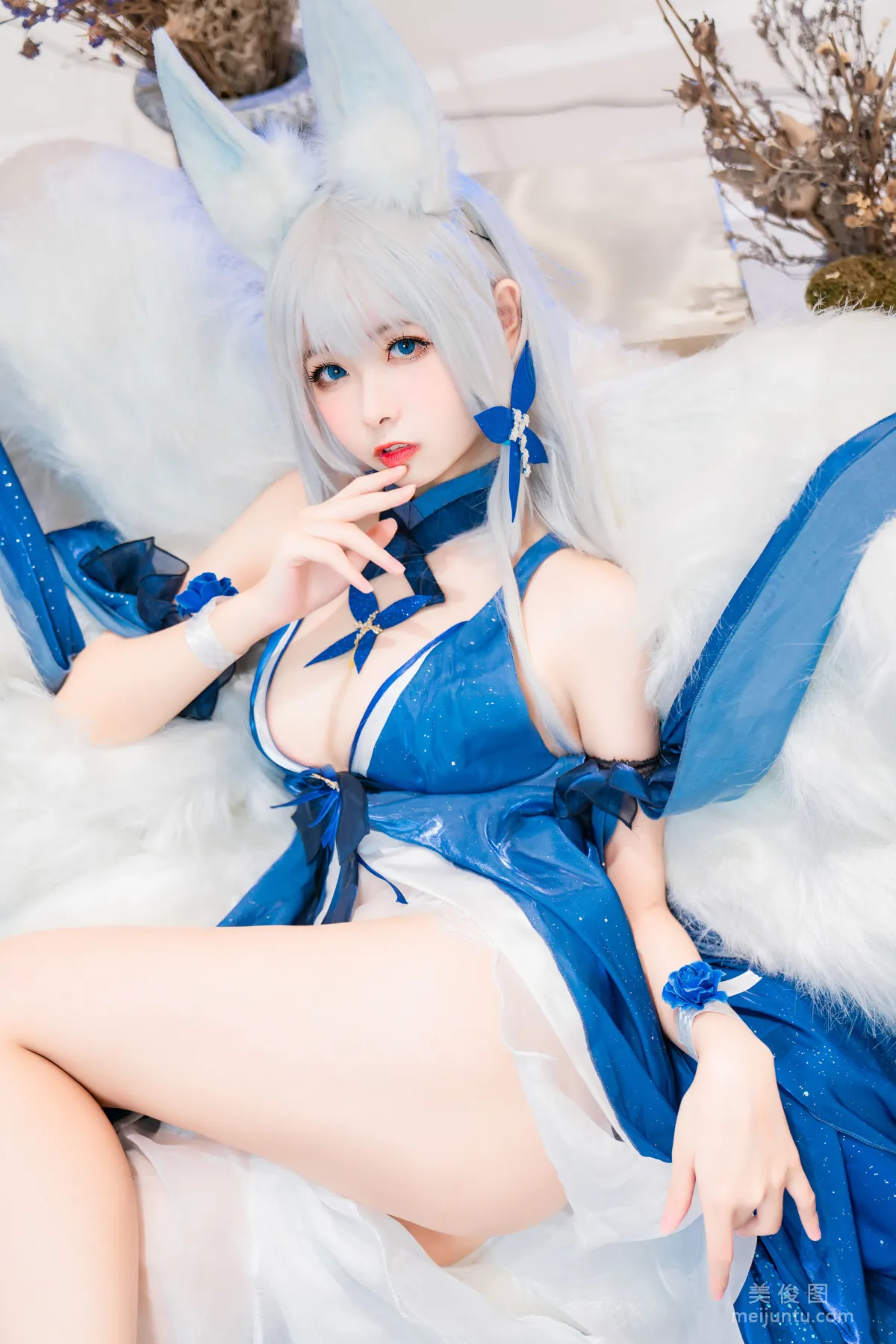 [Cosplay] Weibo Girl Momoko Kuikui, Shinano Dress photo 19