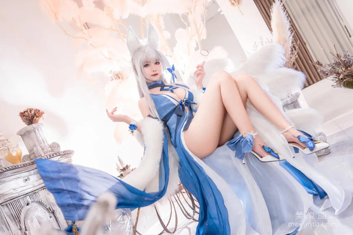 [Cosplay] Weibo Girl Momoko Kuikui, Shinano Dress photo 3
