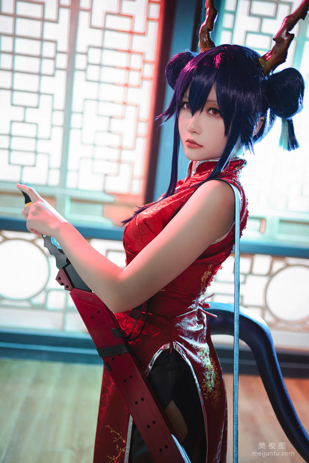 [Cosplay Photos] Xingzhi Chichi, Arknights Chen photo 19