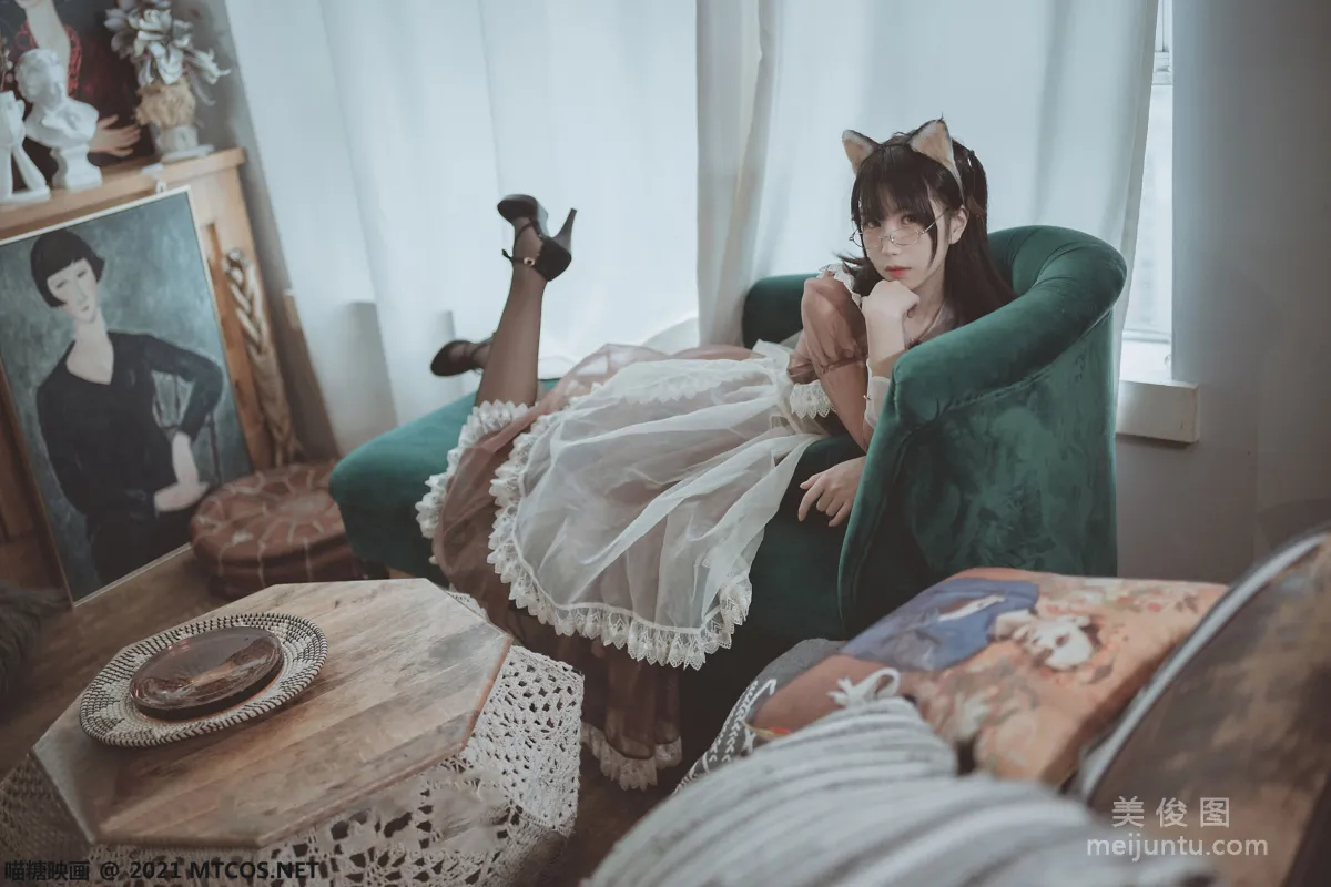 [喵糖映画] VOL.373 猫耳女仆 写真套图3