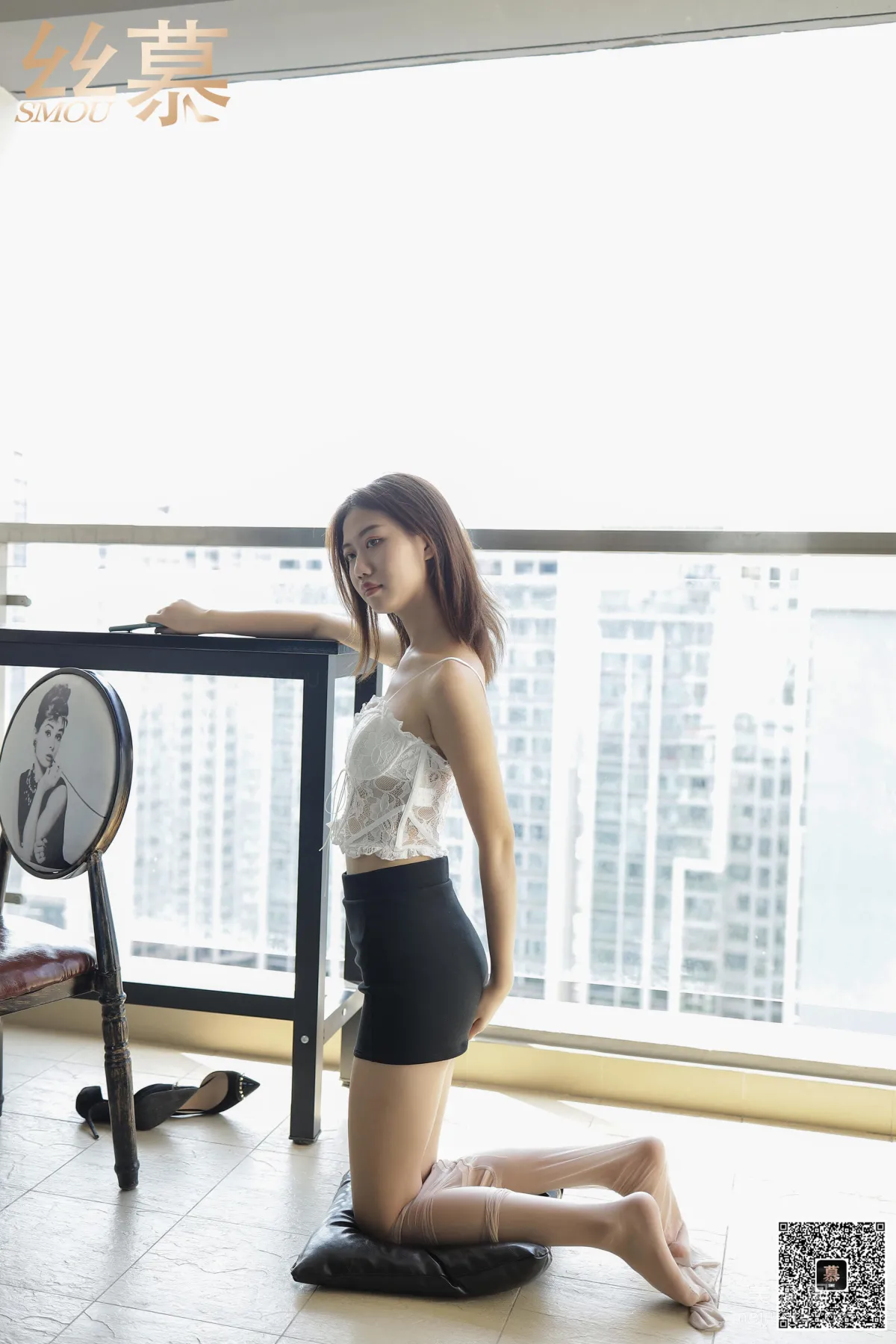 [丝慕] TX074 米朵 《白色恋人》 丝袜美腿写真49