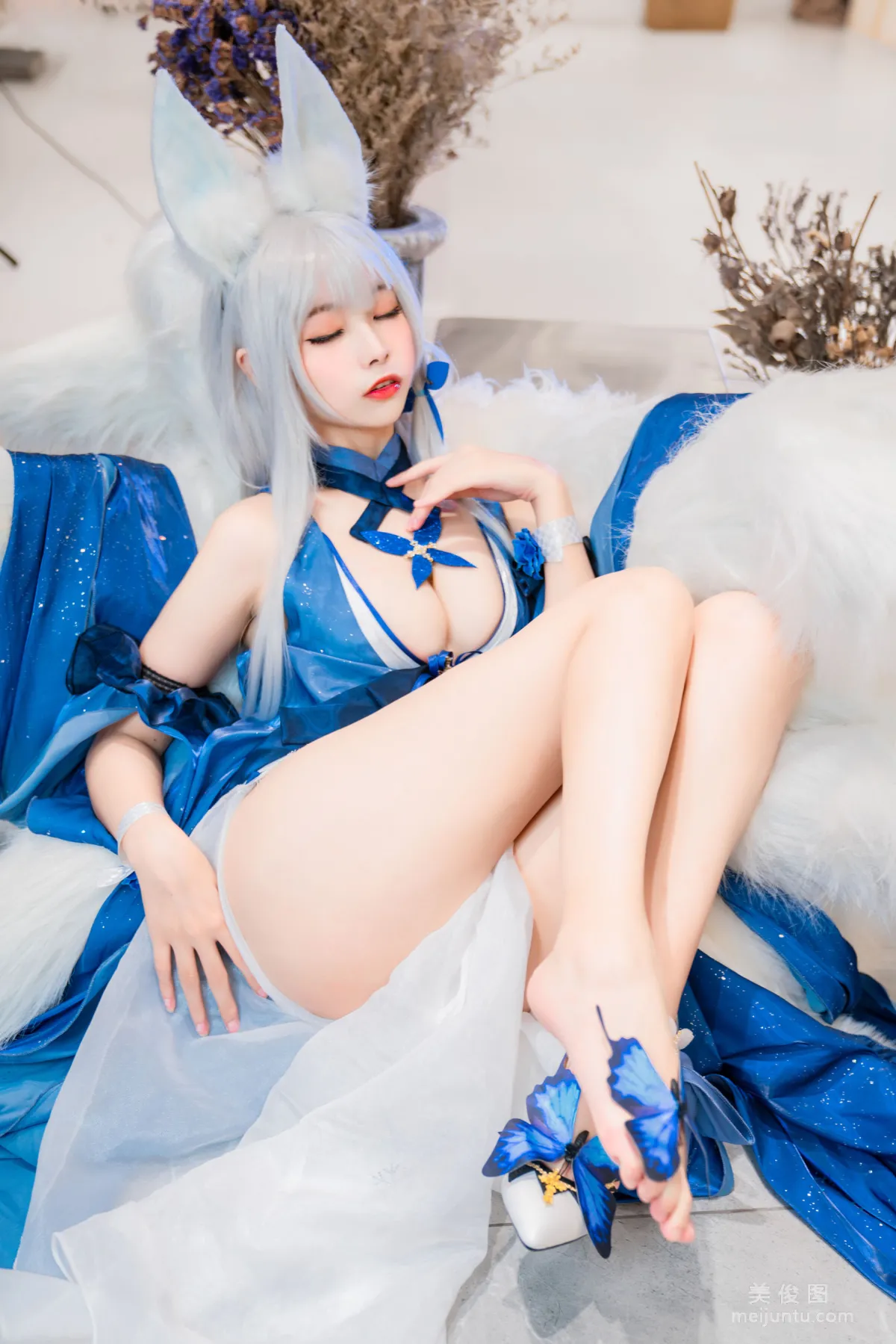 [Cosplay] Weibo Girl Momoko Kuikui, Shinano Dress photo 21