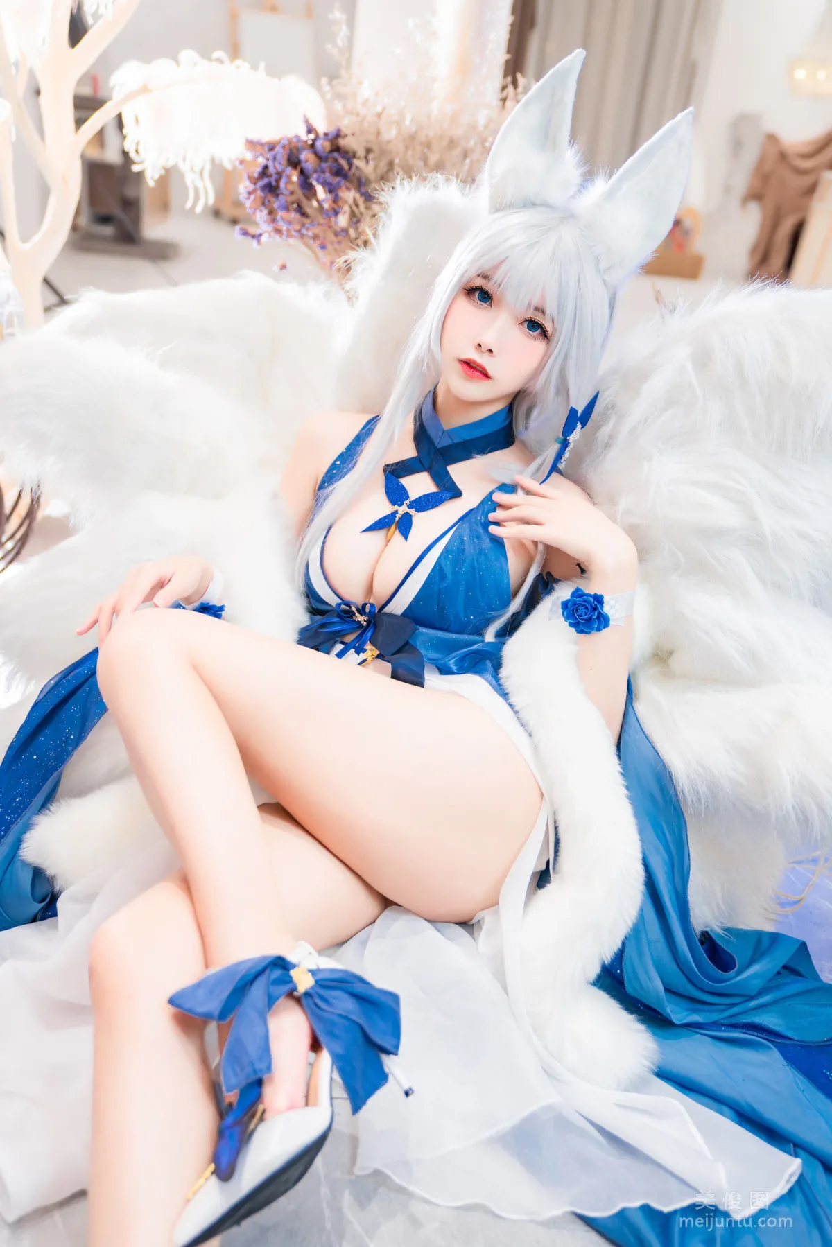 [Cosplay] Weibo Girl Momoko Kuikui, Shinano Dress photo 16