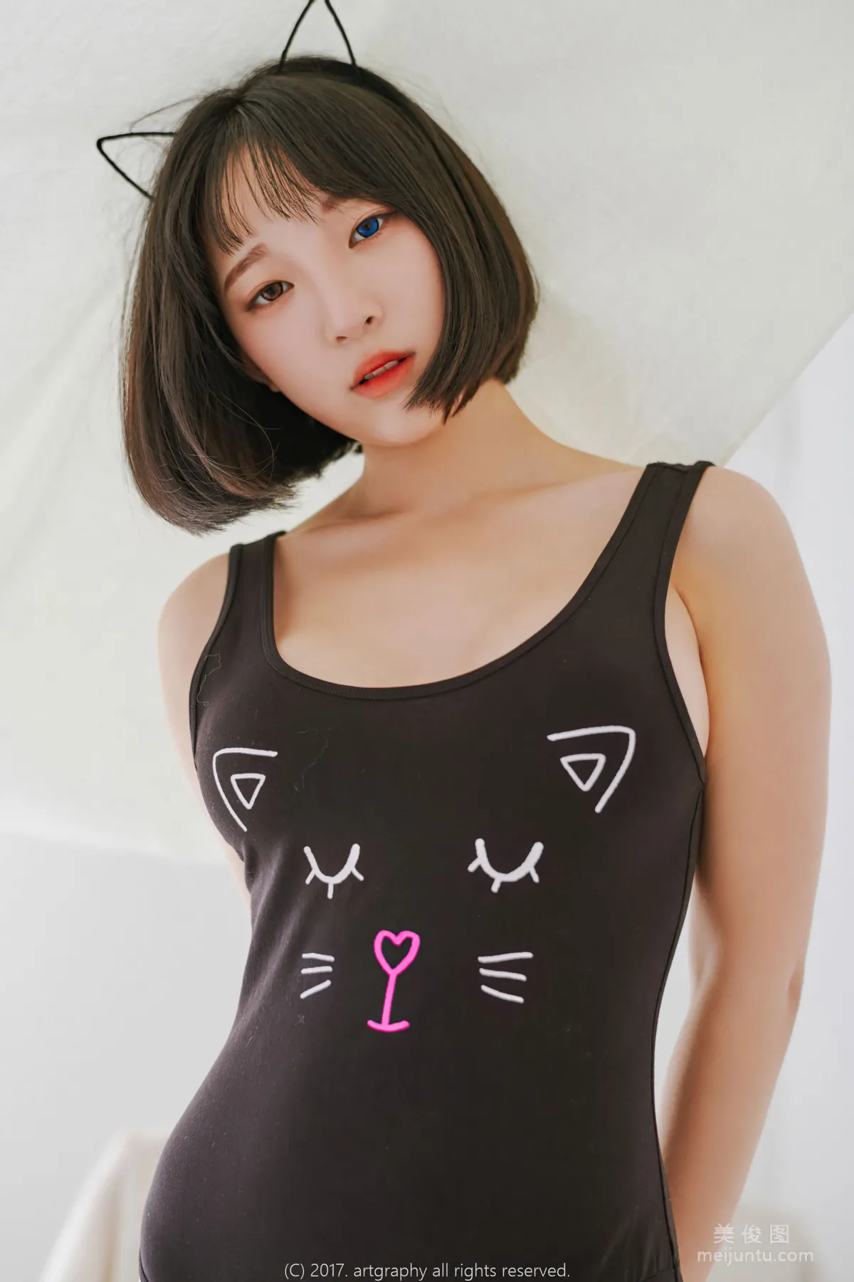 [ARTGRAVIA] VOL.013 Jiang Renqing - School Swimsuit and Sexy Suspender Series photo 3