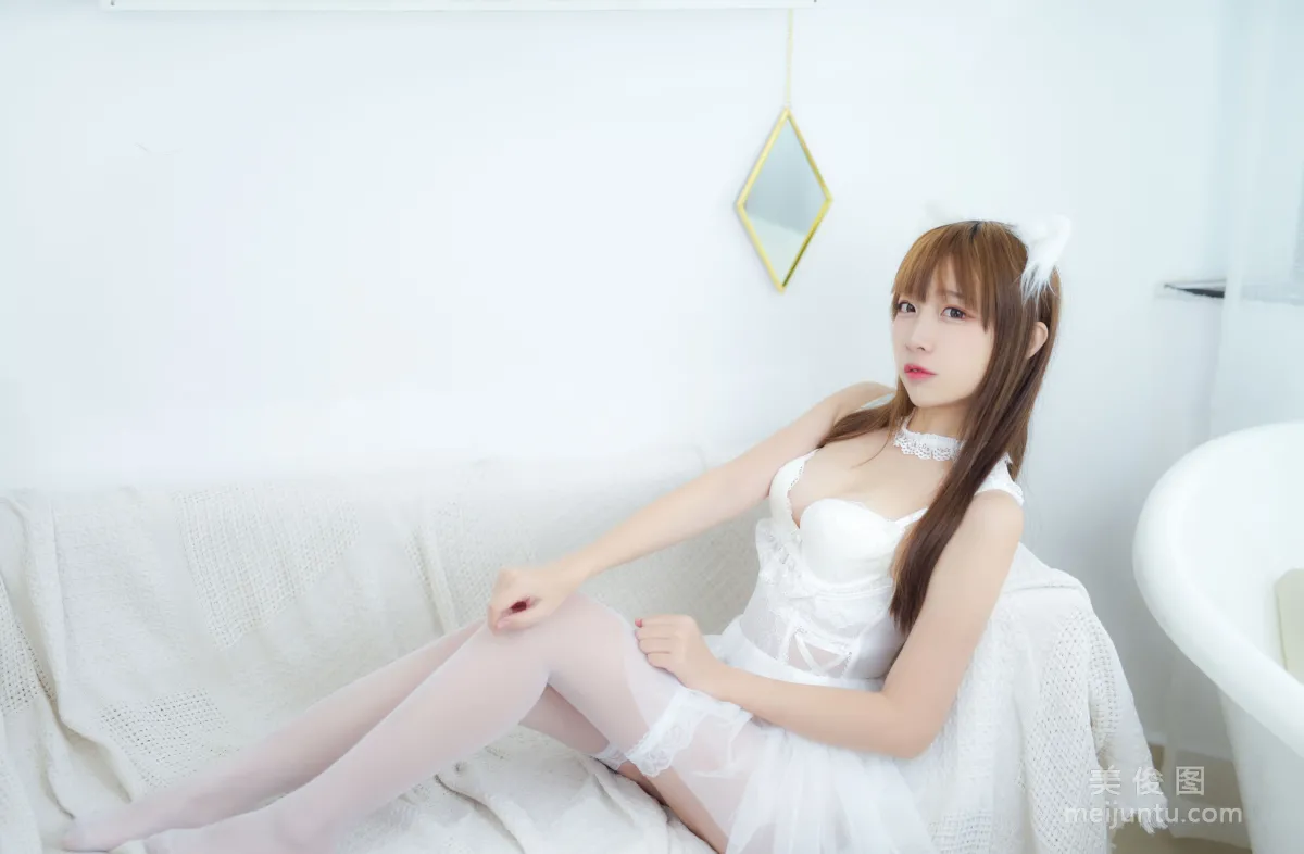 [COS福利] 二佐Nisa - 白婚纱3