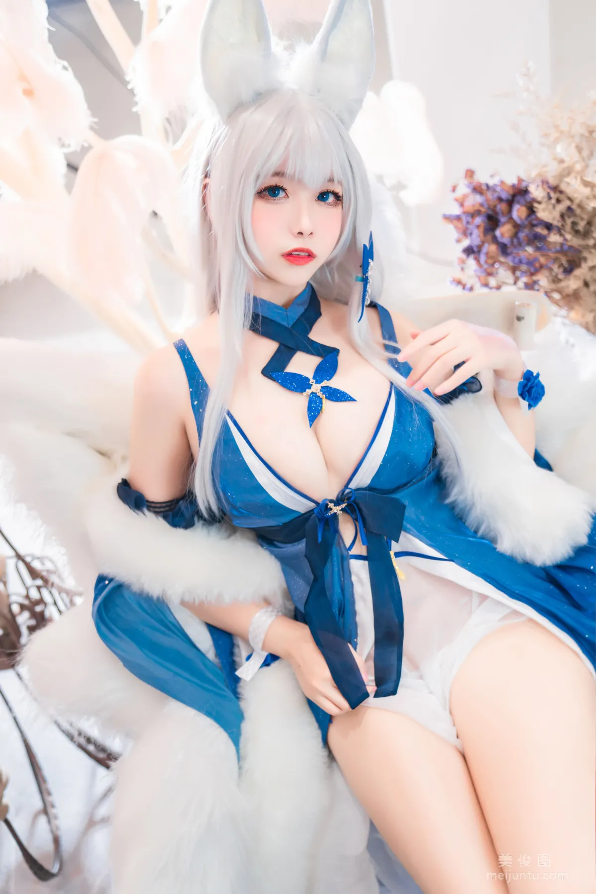 [Cosplay] Weibo Girl Momoko Kuikui, Shinano Dress photo 14