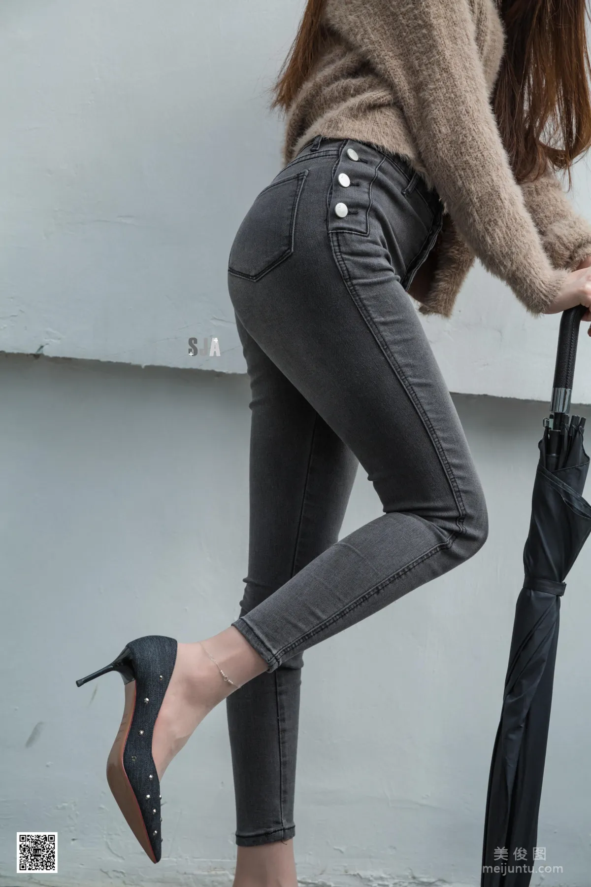[SJA] New Issue SJA001 Jia Ye "Wall" Beautiful Legs Photos photo 5